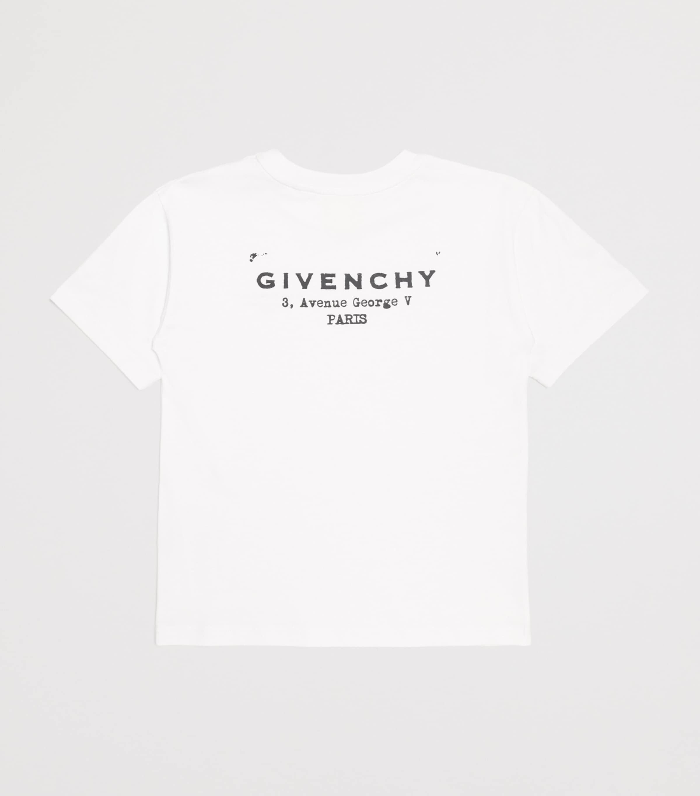 Cotton Logo T-Shirt (4-12 Years) H31075/10PWHITE Image 2