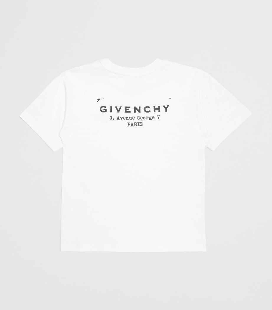 Cotton Logo T-Shirt (4-12 Years) H31075/10PWHITE Image 2