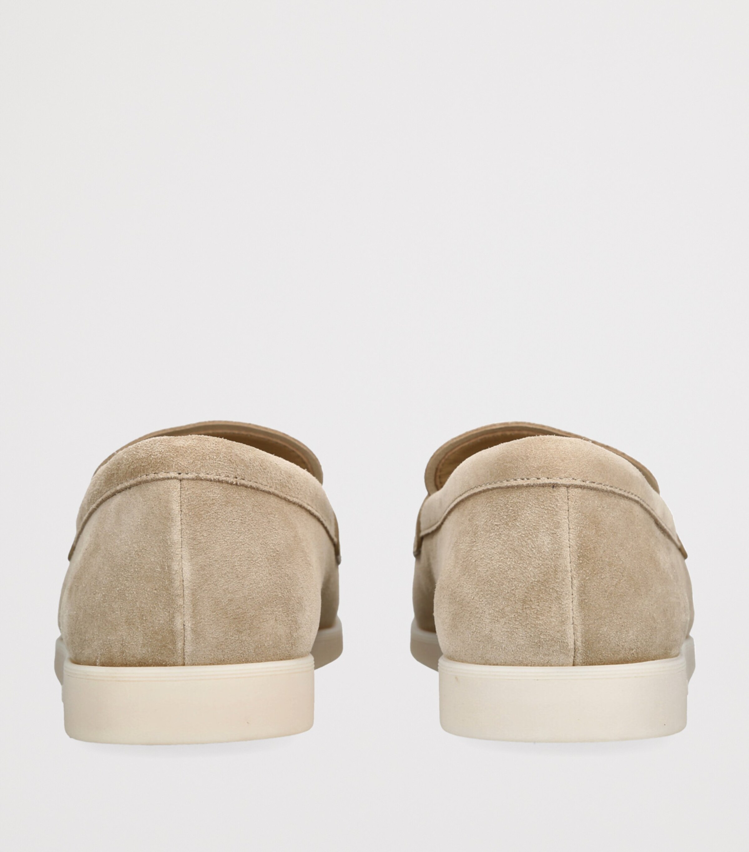 Church's Mens Suede Portsmouth Loafers Beige Image 2