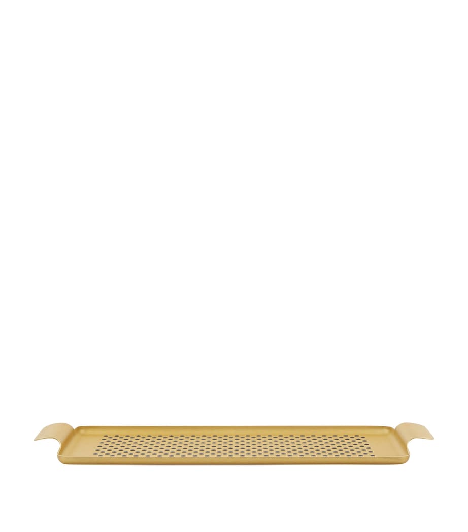 Pressed Rubber Grip Tray (25cm) GOLD Image 1