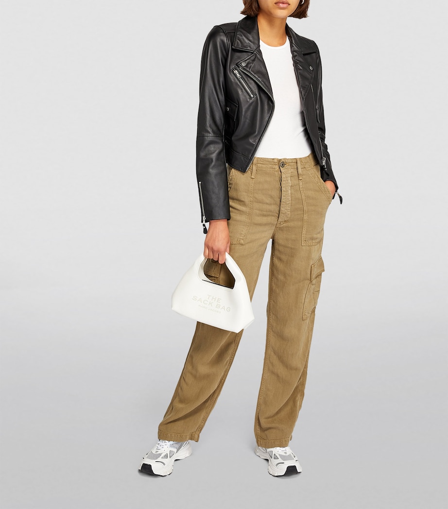 The Essential Rib Tank Top WHITE Image 2