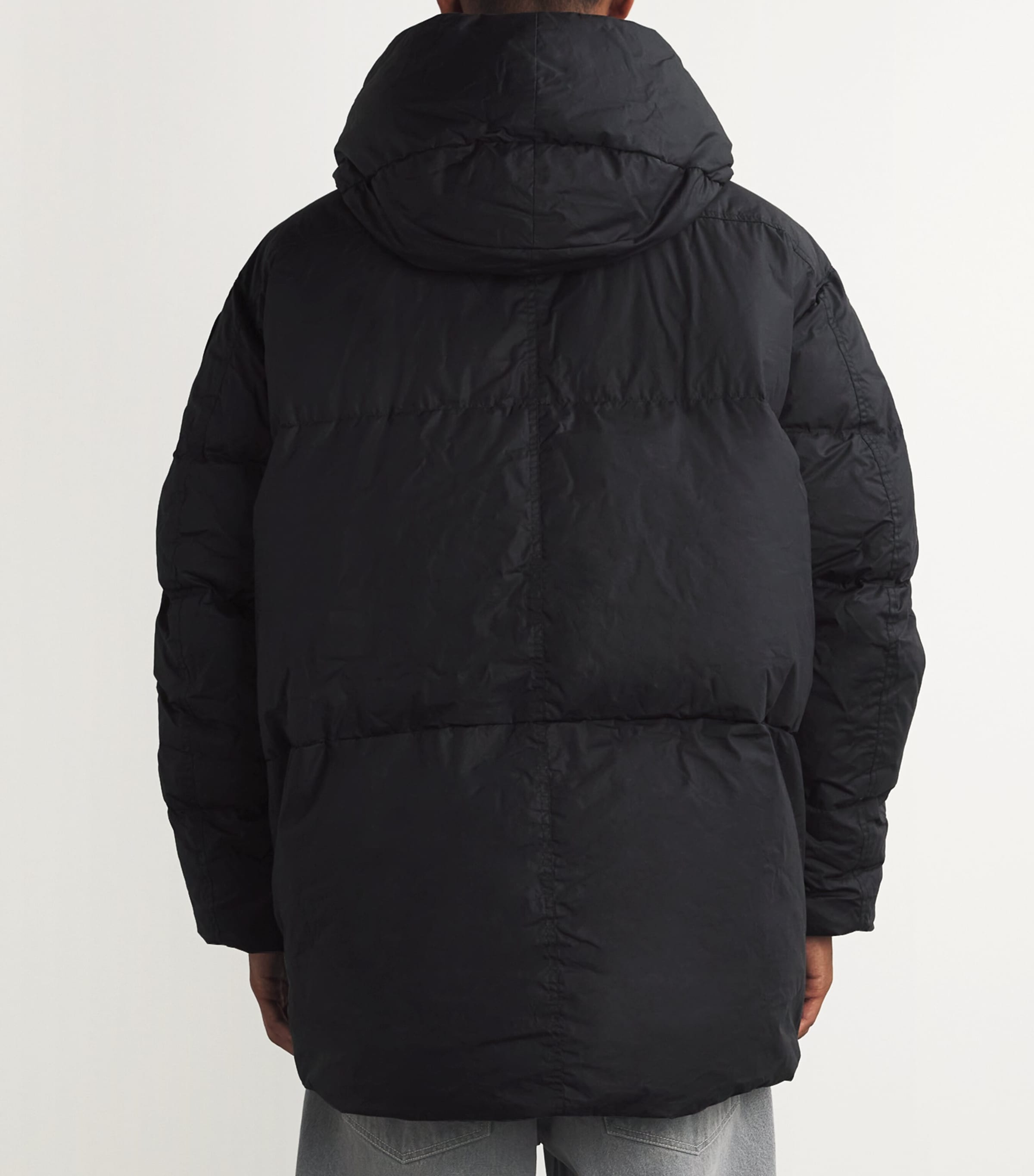 Mid-Leg Wilu Duvet Puffer Jacket 9061 Image 4