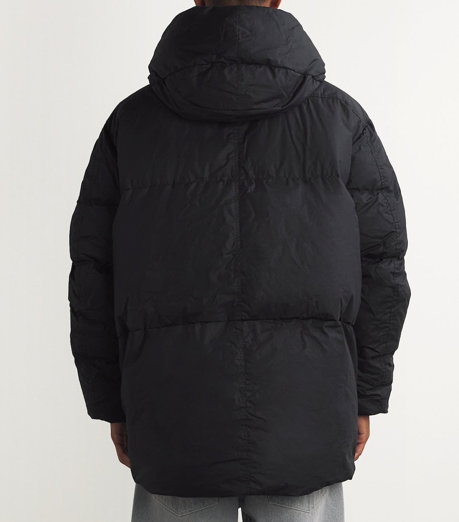 Mid-Leg Wilu Duvet Puffer Jacket BLACK 61 Image 4