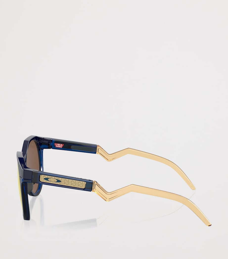Oakley Kylian Mbappé Signature Series HSTN Sunglasses Blue Image 3