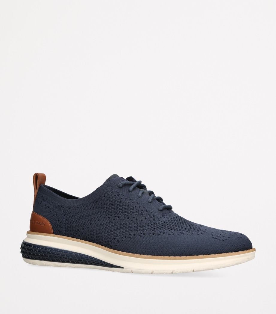 ØriginalGrand Energyweave Stitchlite Oxford Sneakers NAVY Image 3