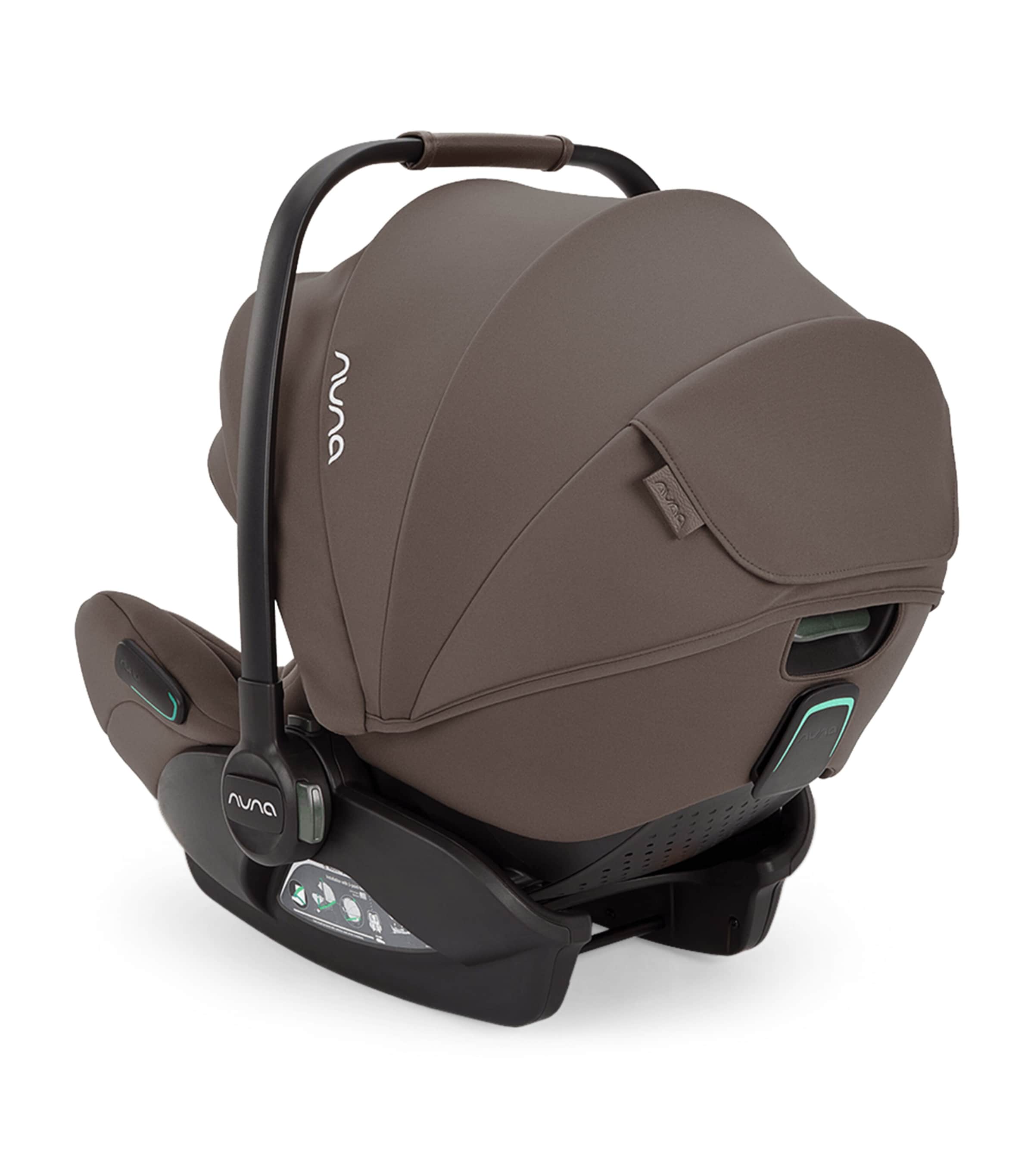 Nuna MIXX Next Stroller, MIXX Carrycot, ARRA Flex Car Seat and BASE Curv Bundle Chestnut Image 3