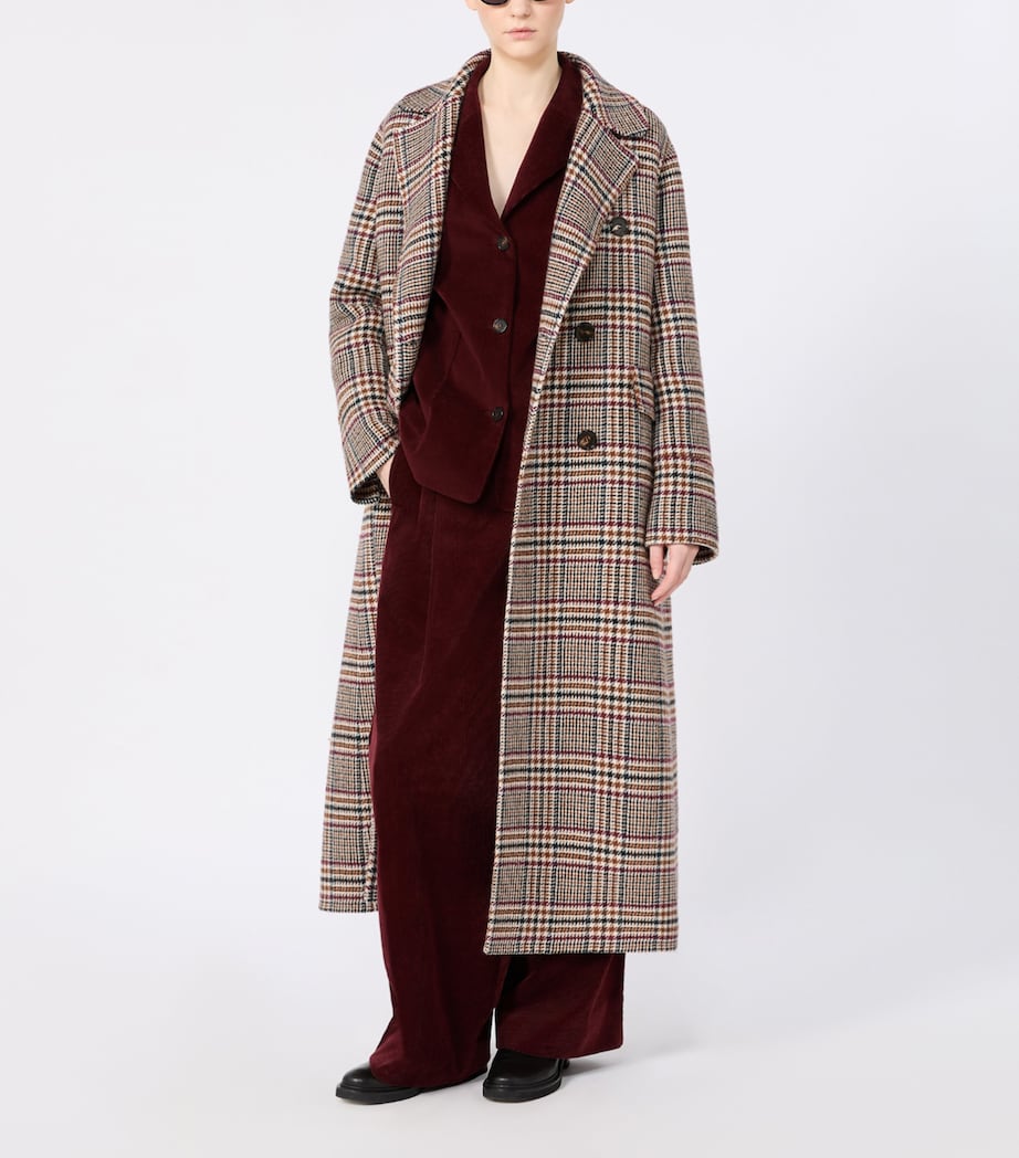 Max Mara Womens Corduroy Cotton Jacket Bordeaux Image 4