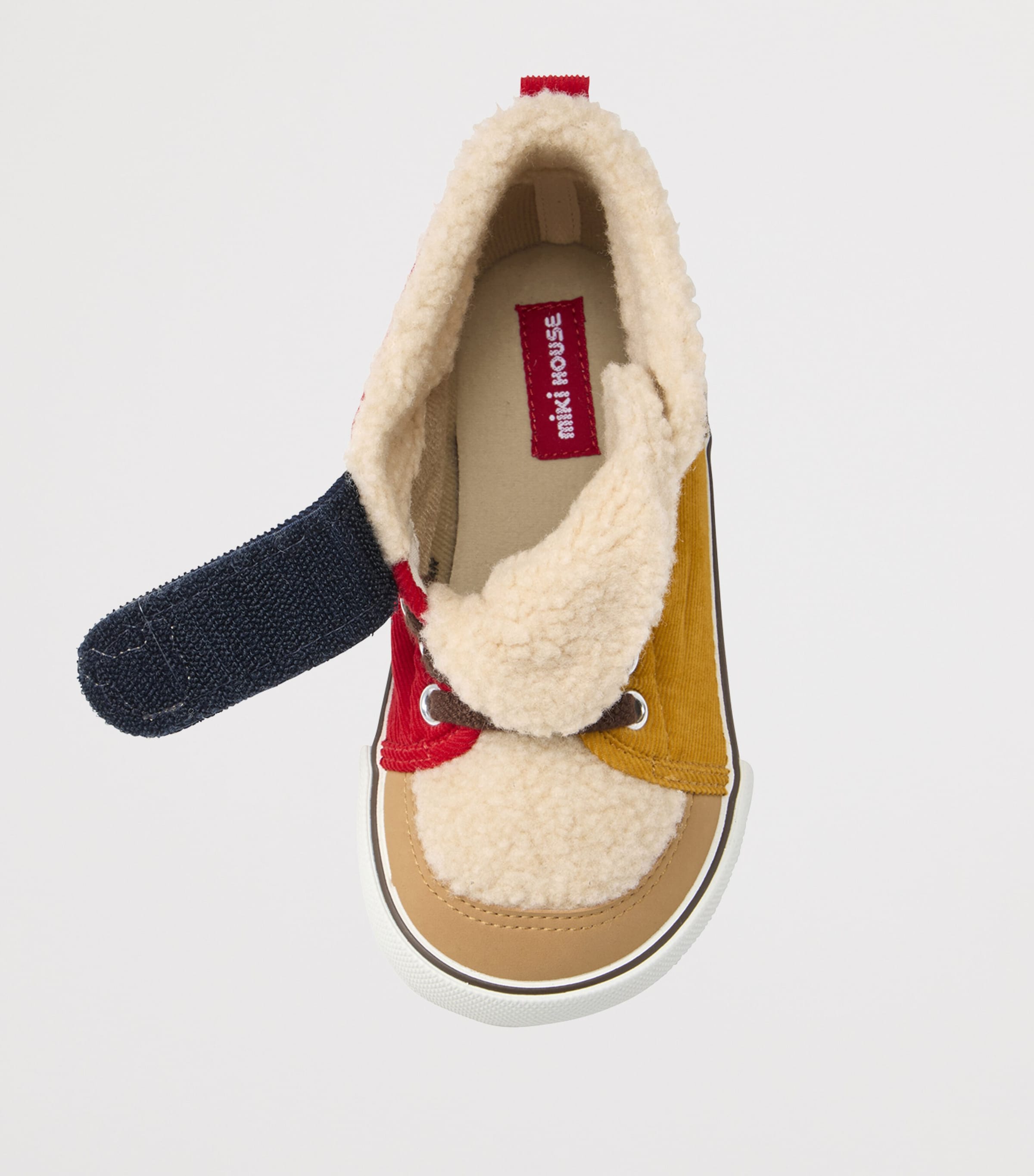 Corduroy-Faux Shearling Pucchi Sneakers 87 Image 5