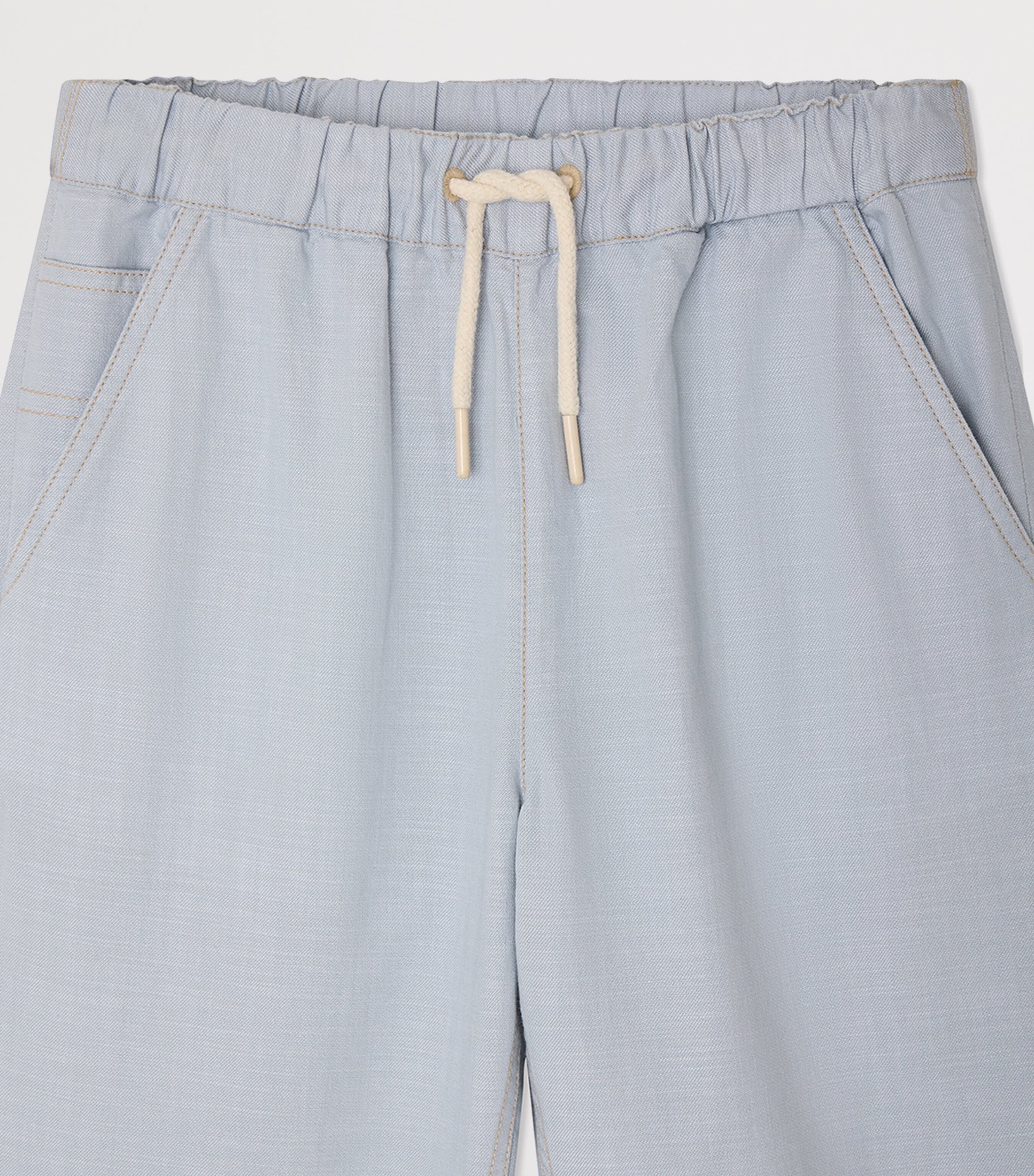 Cotton Drawstring Jeans (10-14 Years) CIEL Image 3