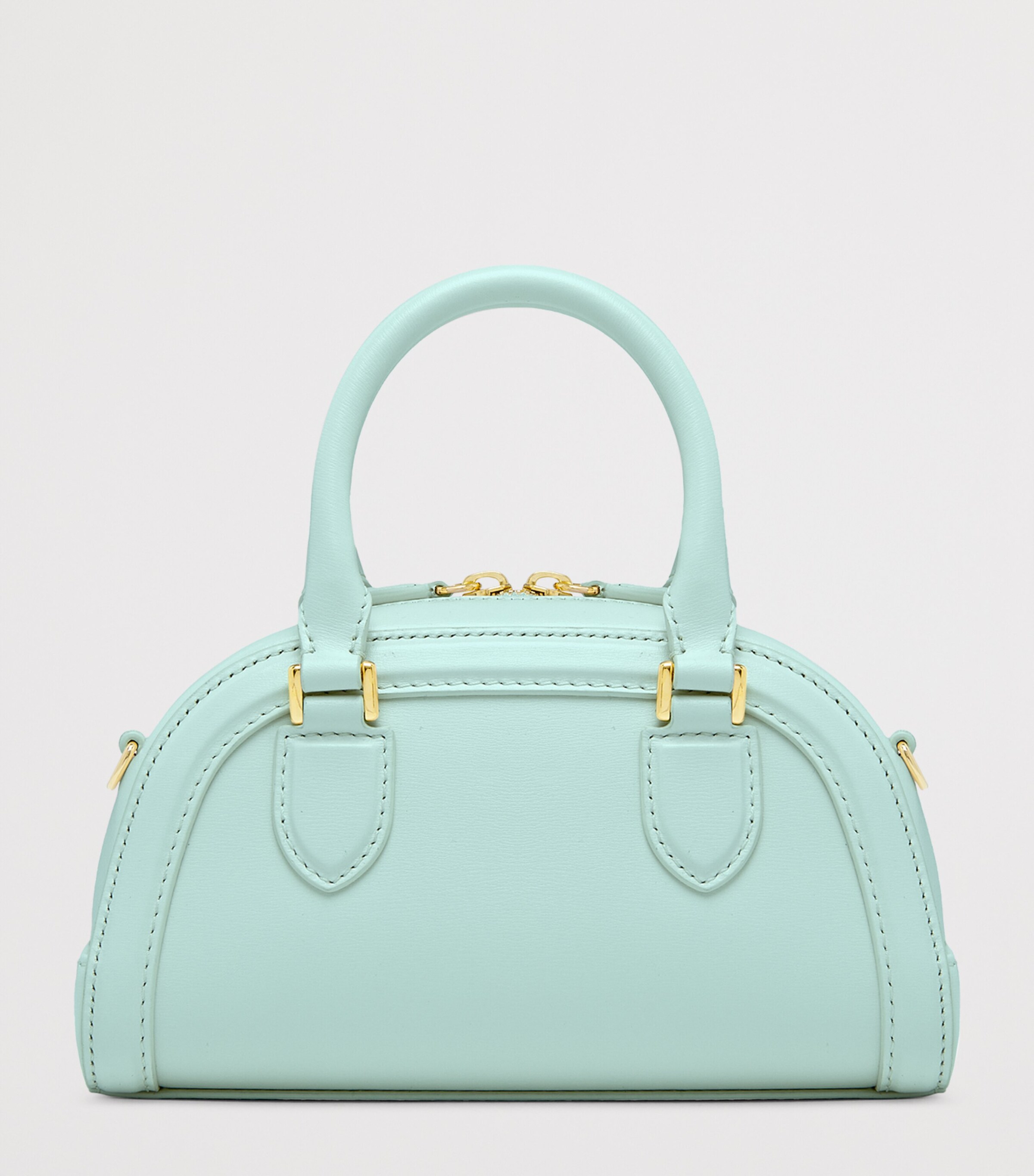 McQueen Mini Leather Birdee Boston Cross-Body Bag Image 2