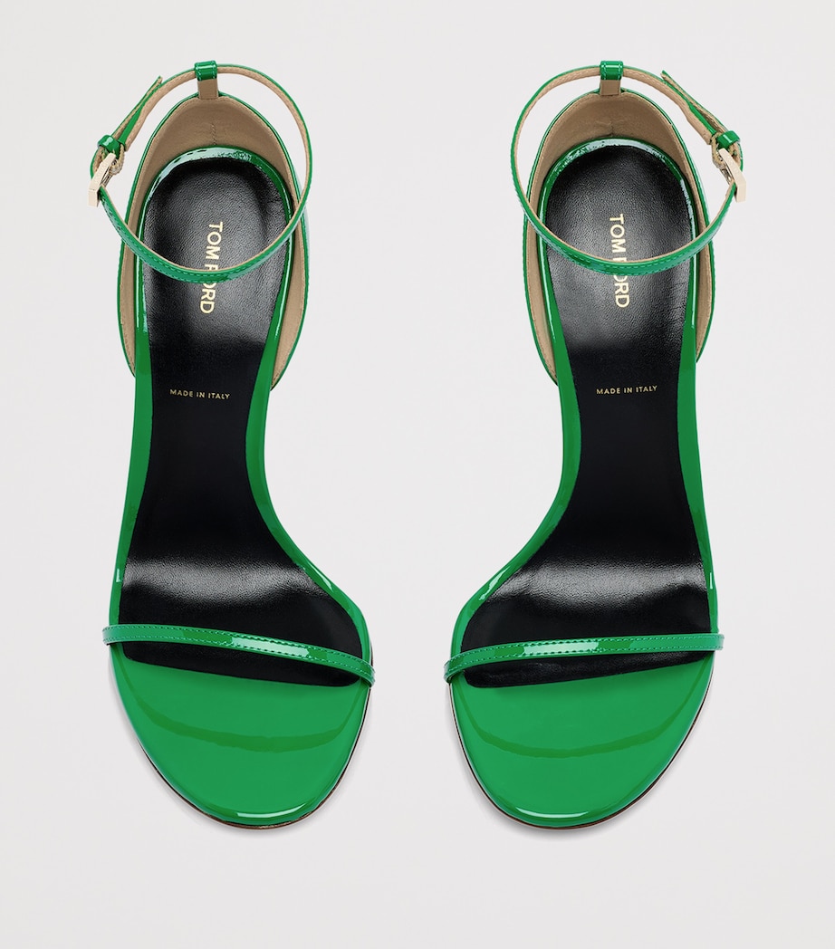 TOM FORD Patent Leather Vertigo Heeled Sandals 85 Gbj Image 4