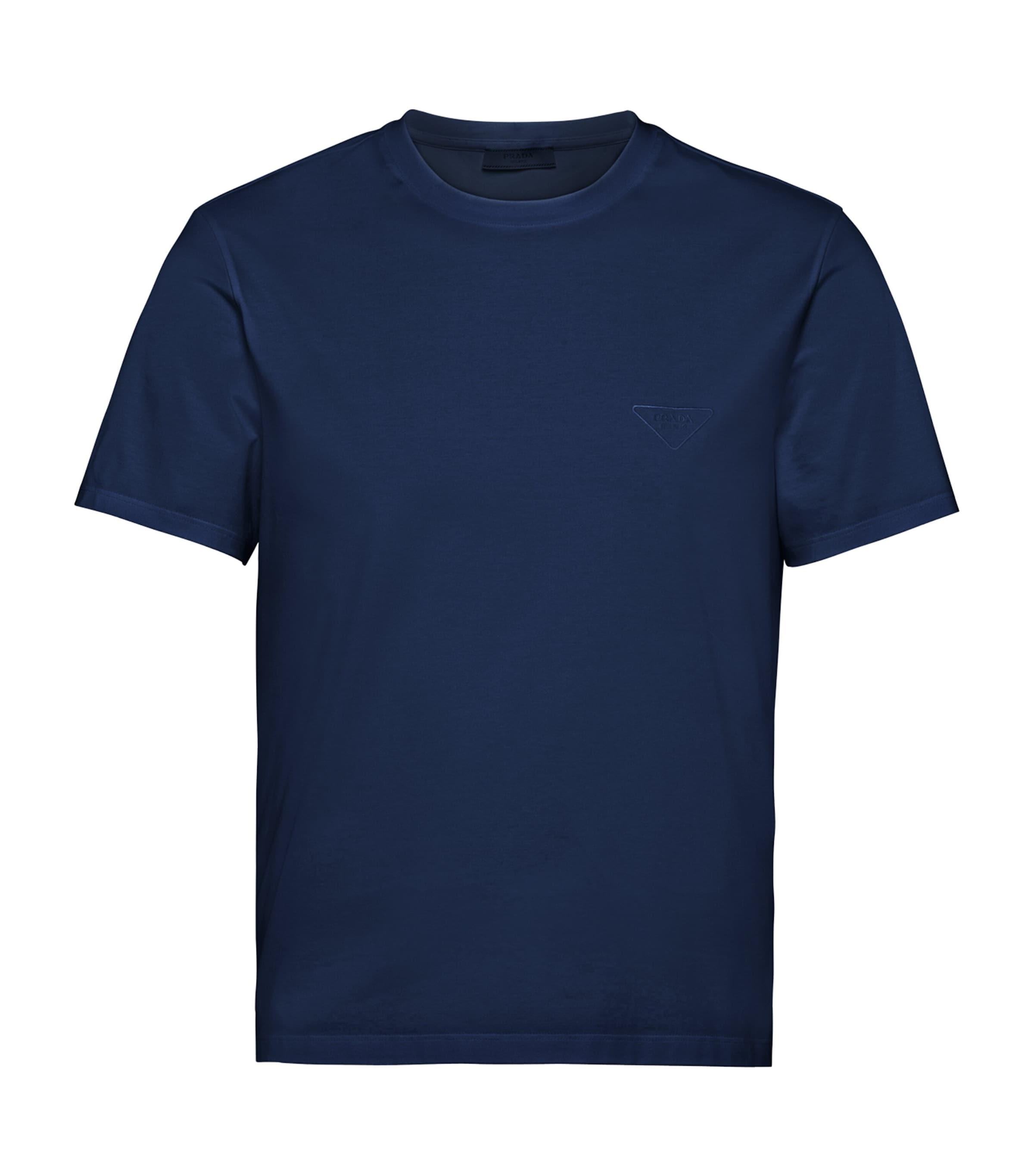 Prada Mens Logo T-Shirt Image 1