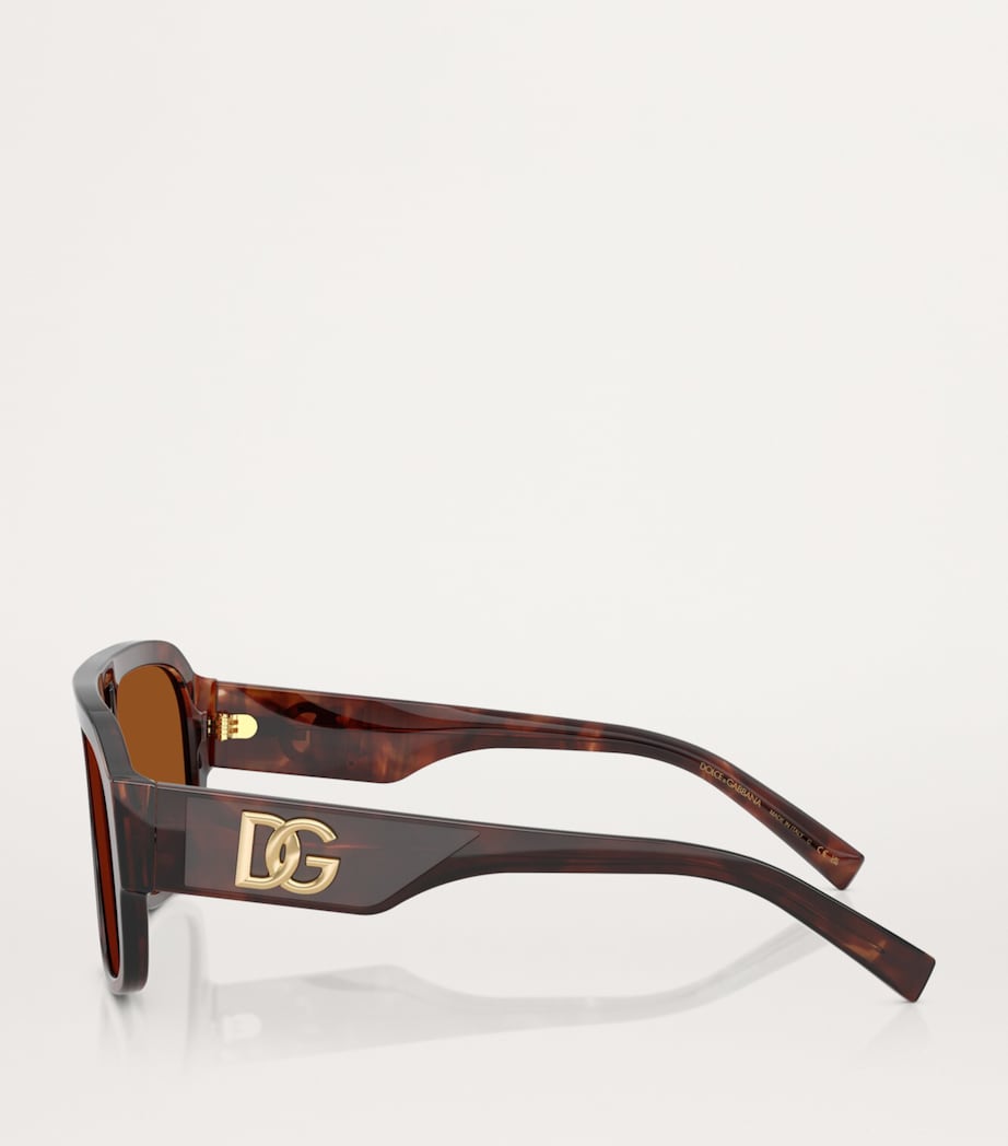 Acetate Pilot Sunglasses 322273 Image 3