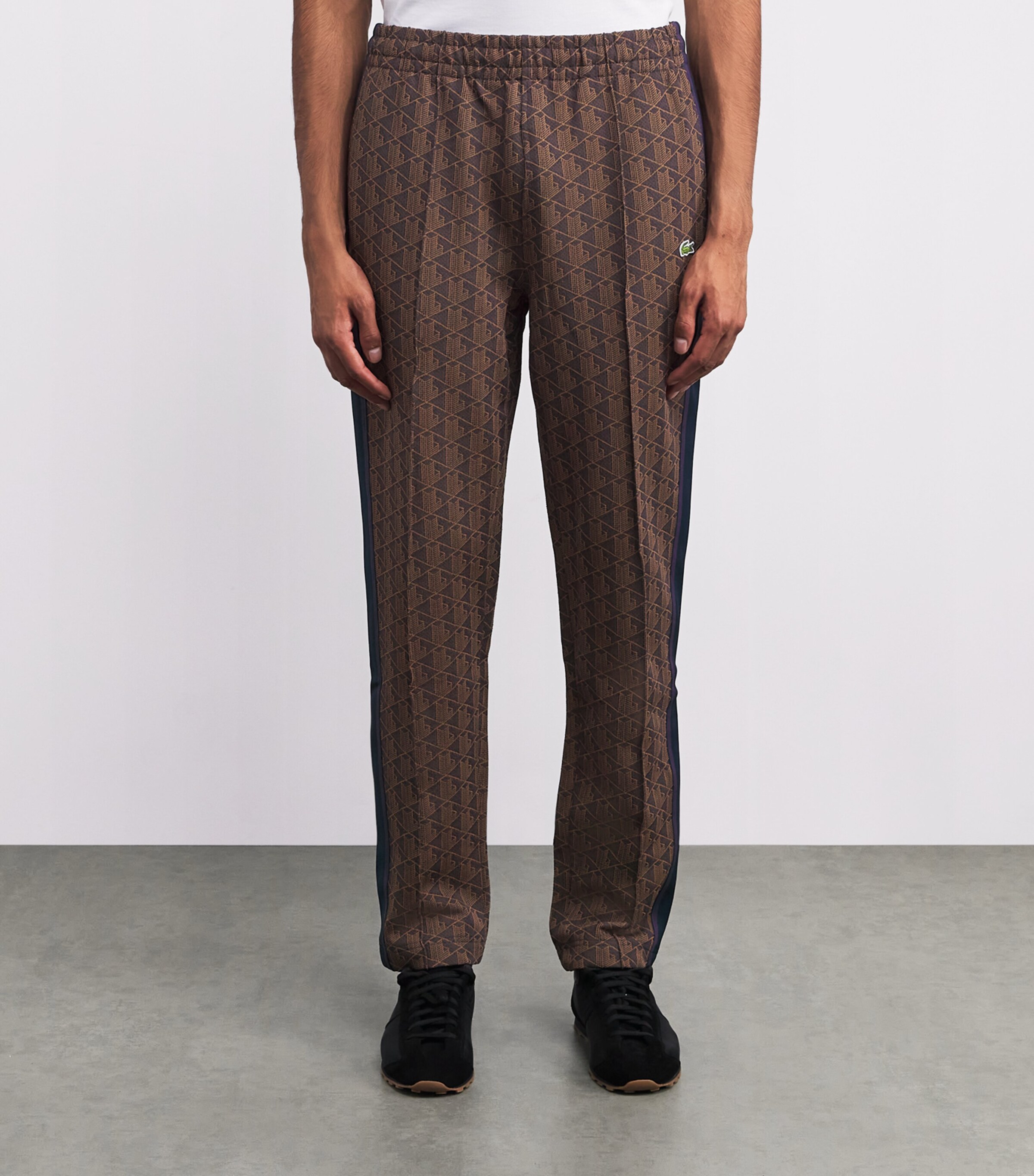 Monogram Jacquard Paris Sweatpants BROWN Image 3