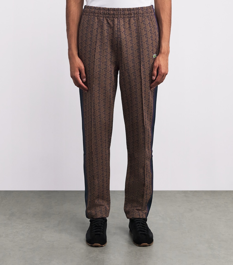 Monogram Jacquard Paris Sweatpants BROWN Image 3