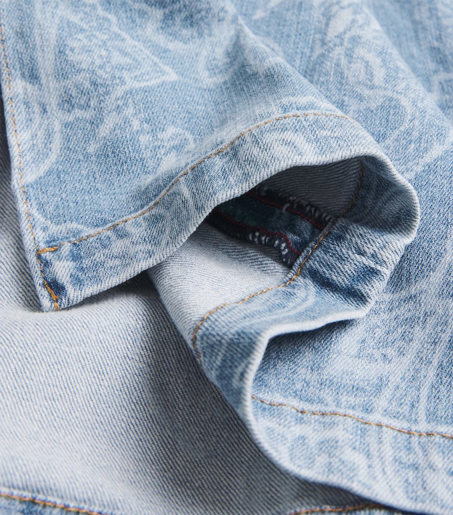 Denim Julietta Midi Dress LASER PAISLEY O496 Image 5