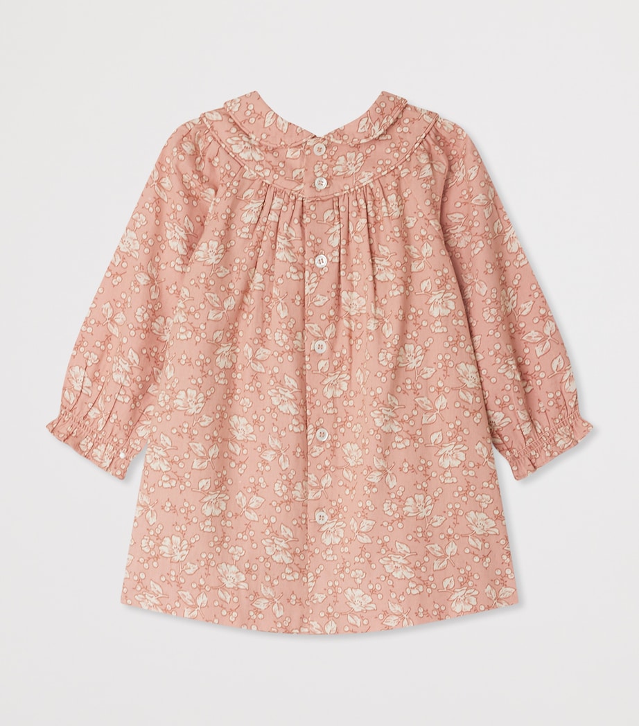 Cotton Floral Dress (24-36 Months) FL ROSE FARD Image 2