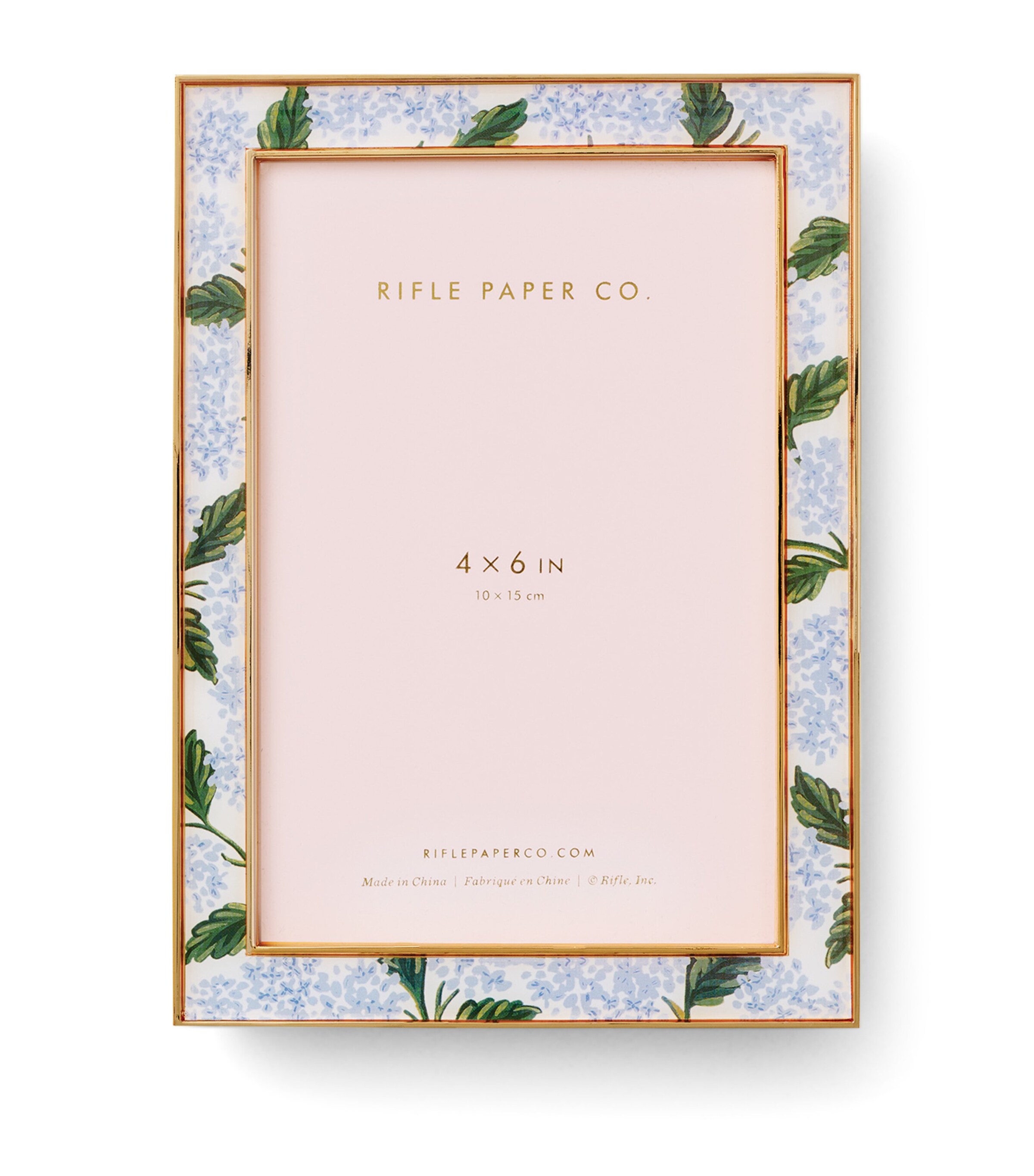 Rifle Paper Co. Hydrangea Photo Frame (6" x 4") Image 2