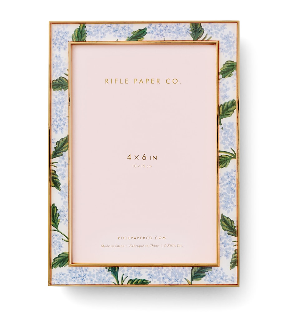 Rifle Paper Co. Hydrangea Photo Frame (6" x 4") Image 2