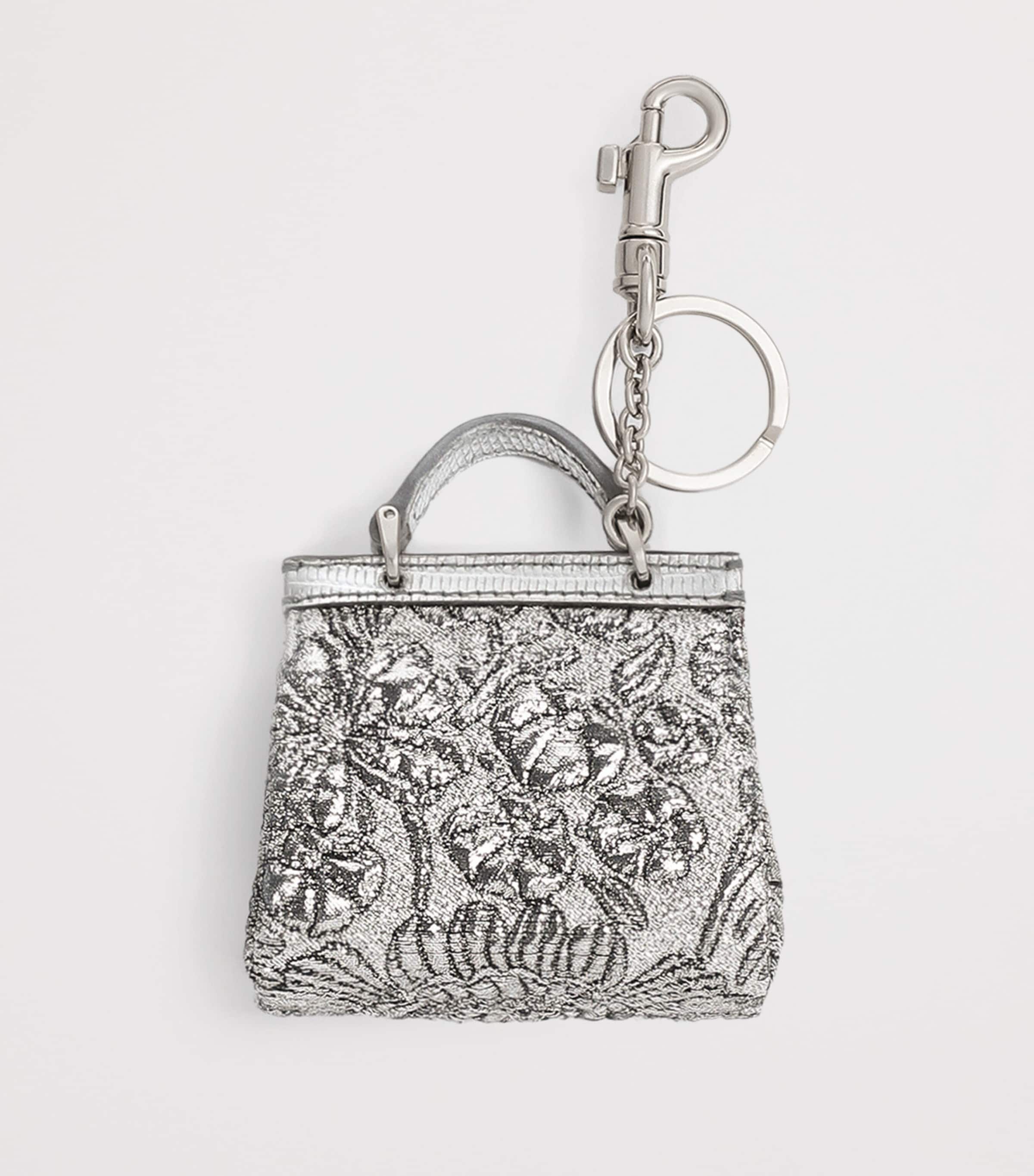 Embellished Brocade AirPods Case 80998-SILVER Image 4