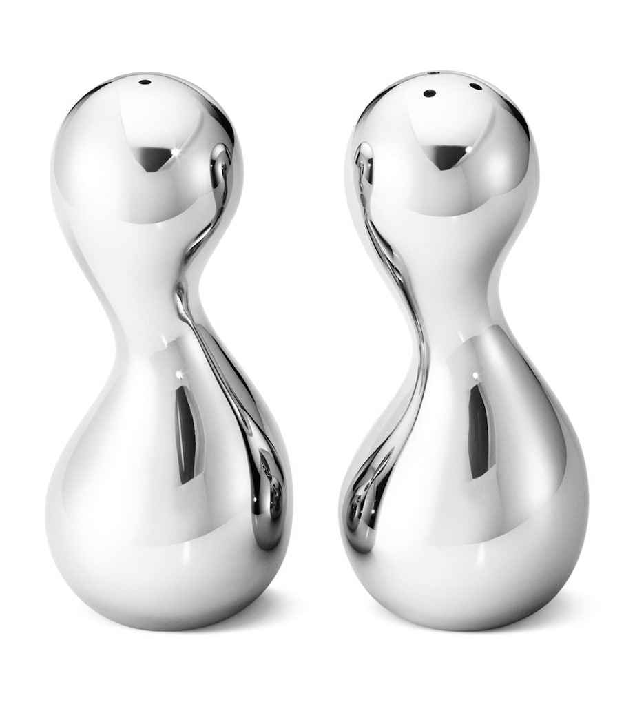 Cobra Salt and Pepper Shakers SILVER Image 1