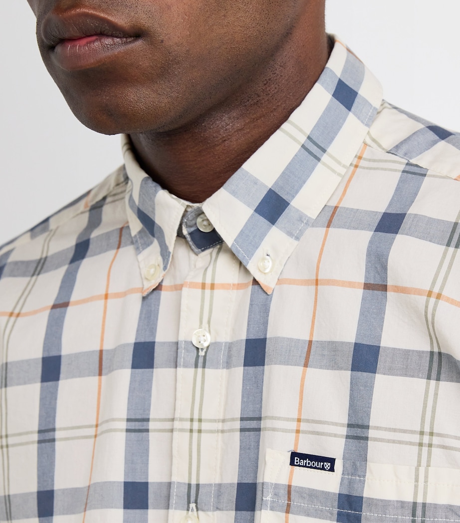 Cotton Rawley Tailored Shirt SEA HAZE TARTAN Image 6