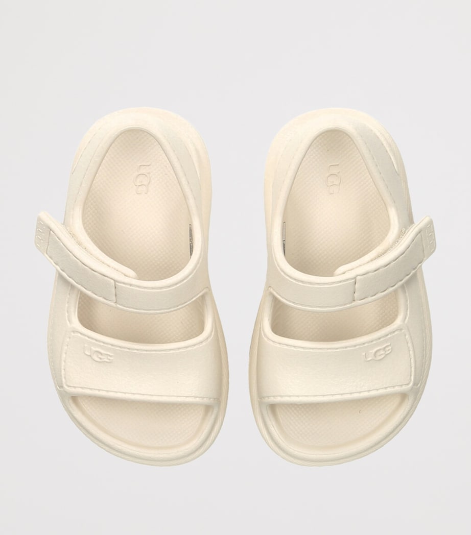 UGG Kids GoldenGlow Velcro Sandals Cream Image 4