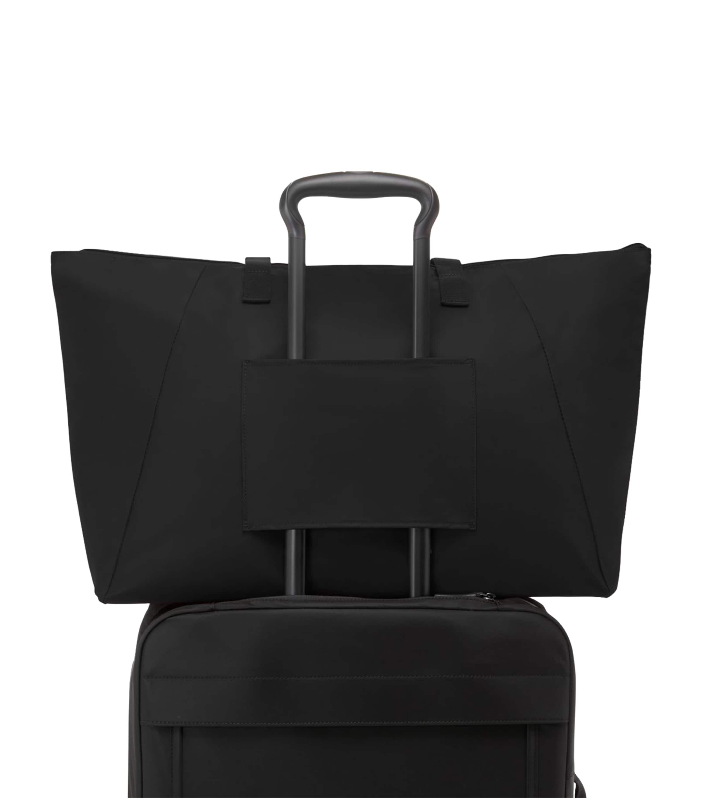 Tumi Nylon Voyageur Just in Case Foldable Bag Black Gunmetal Image 5