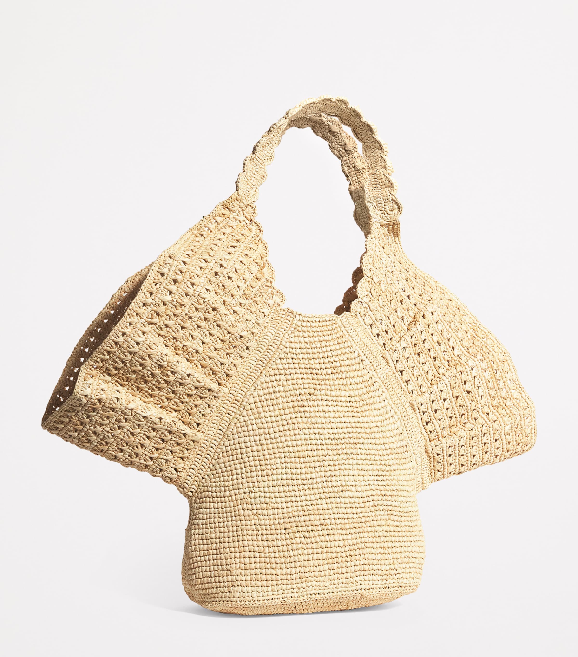 Raffia Tote Bag NATURAL Image 3
