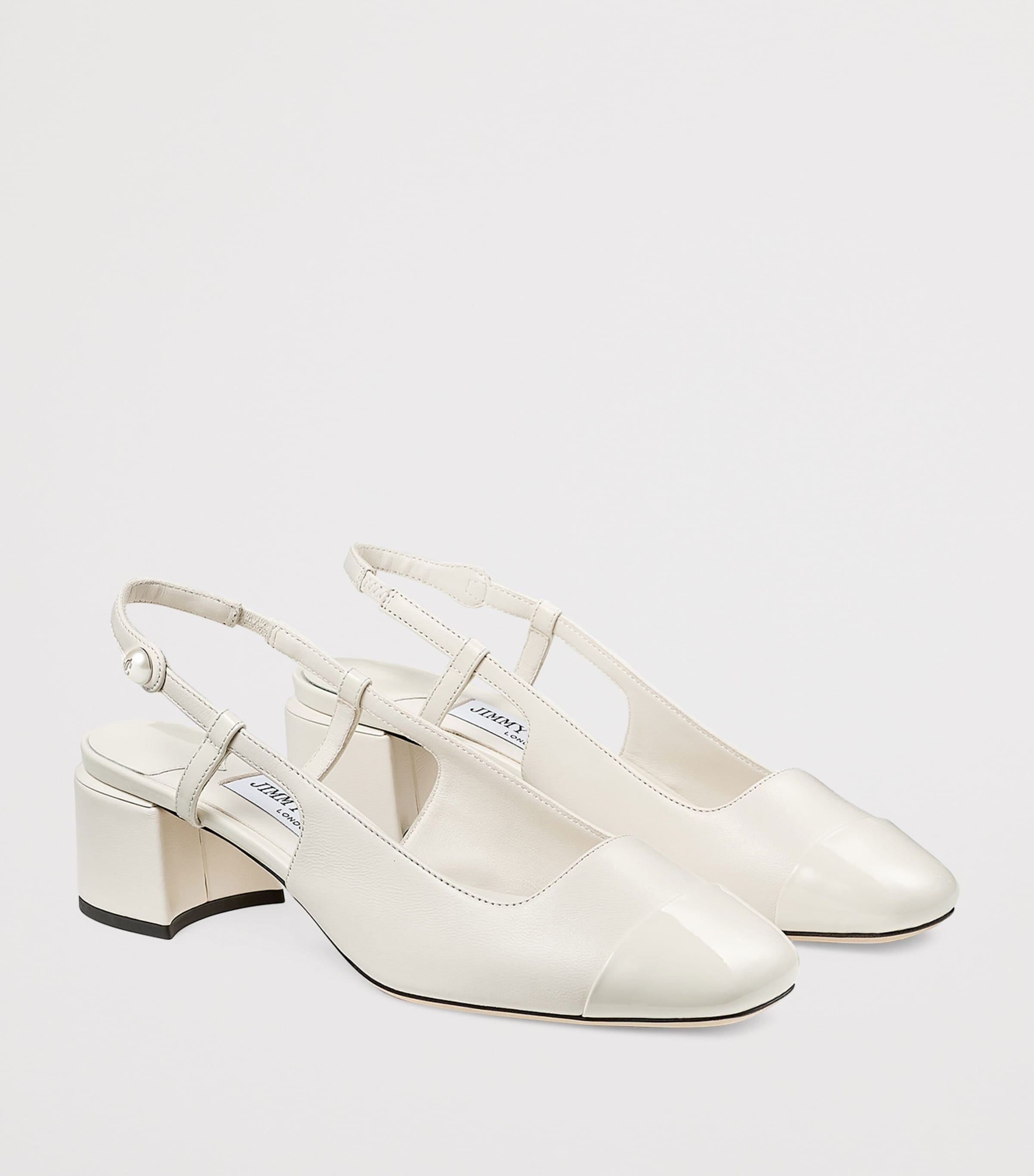 【関税&送料込】Jimmy Choo Decollete Slingback Elisa In Vern Jimmy Choo Elisa Leather Slingback Pumps - Bergdorf Goodman