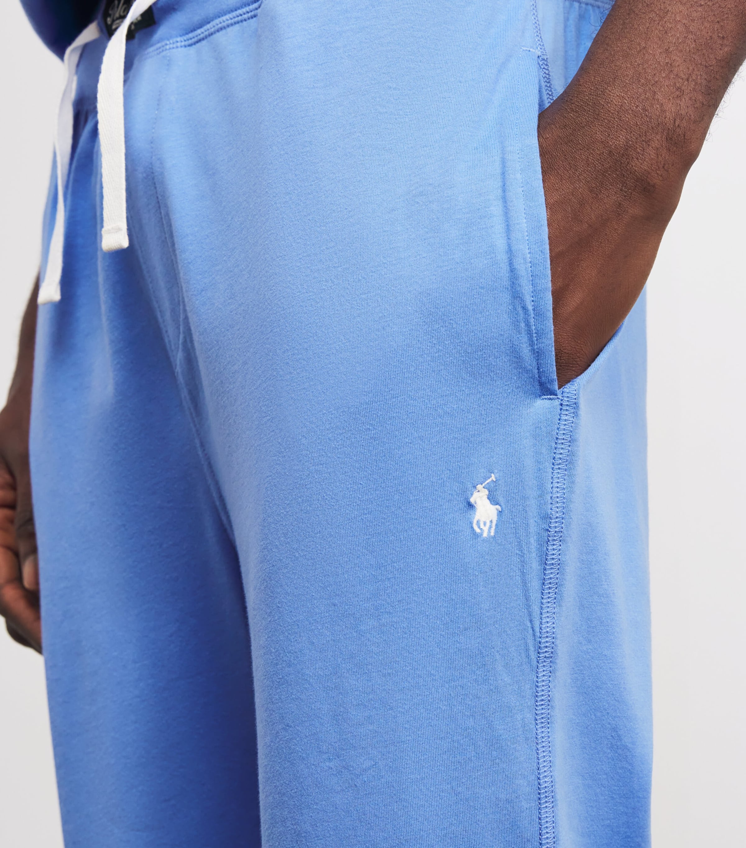 Cotton Pyjama Bottoms HARBOR ISLAND BLUE Image 6