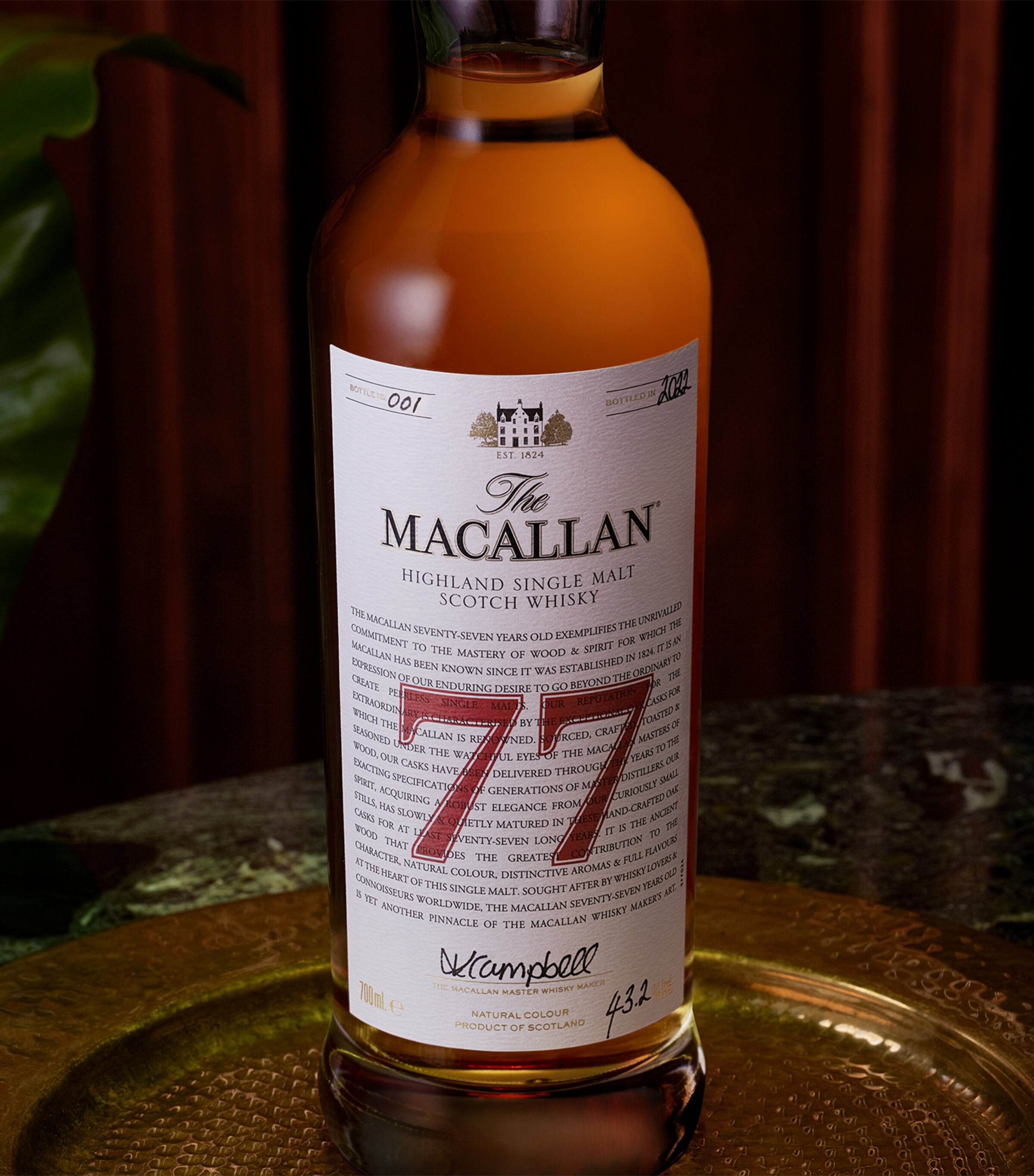 77-Year-Old The Red Collection Single Malt Scotch Whisky (70cl) NO COLOUR Image 4