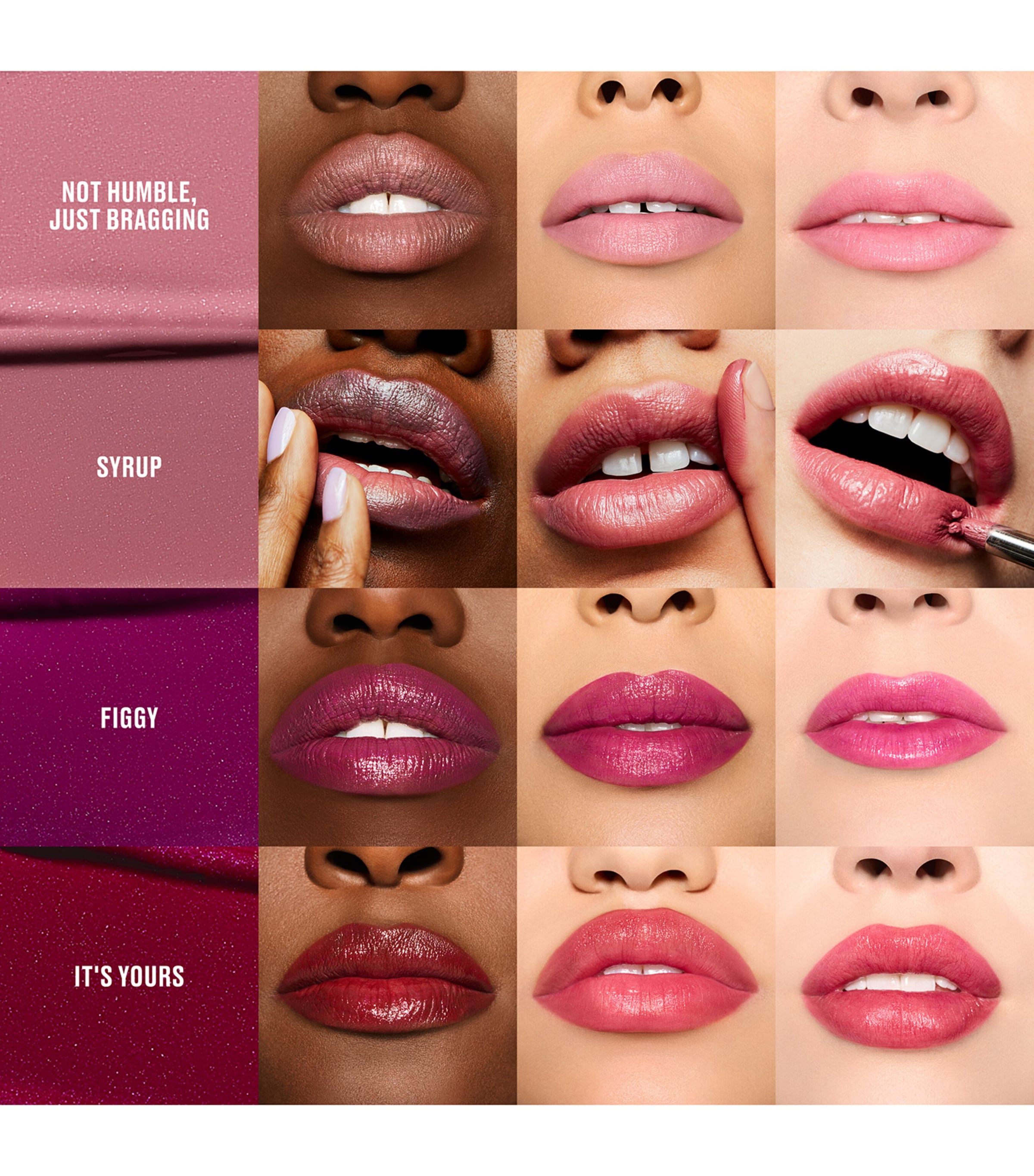 MAC Lustreglass Sheer-Shine Lipstick Nt Hmbl,jst Brgng Image 3