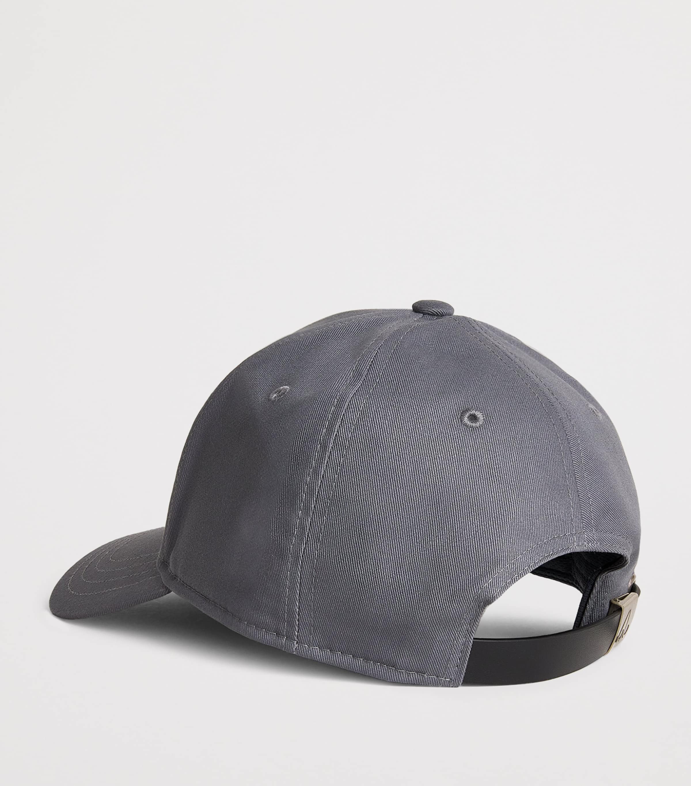 Cotton Logo Baseball Cap CEMENT - 1542 Image 3