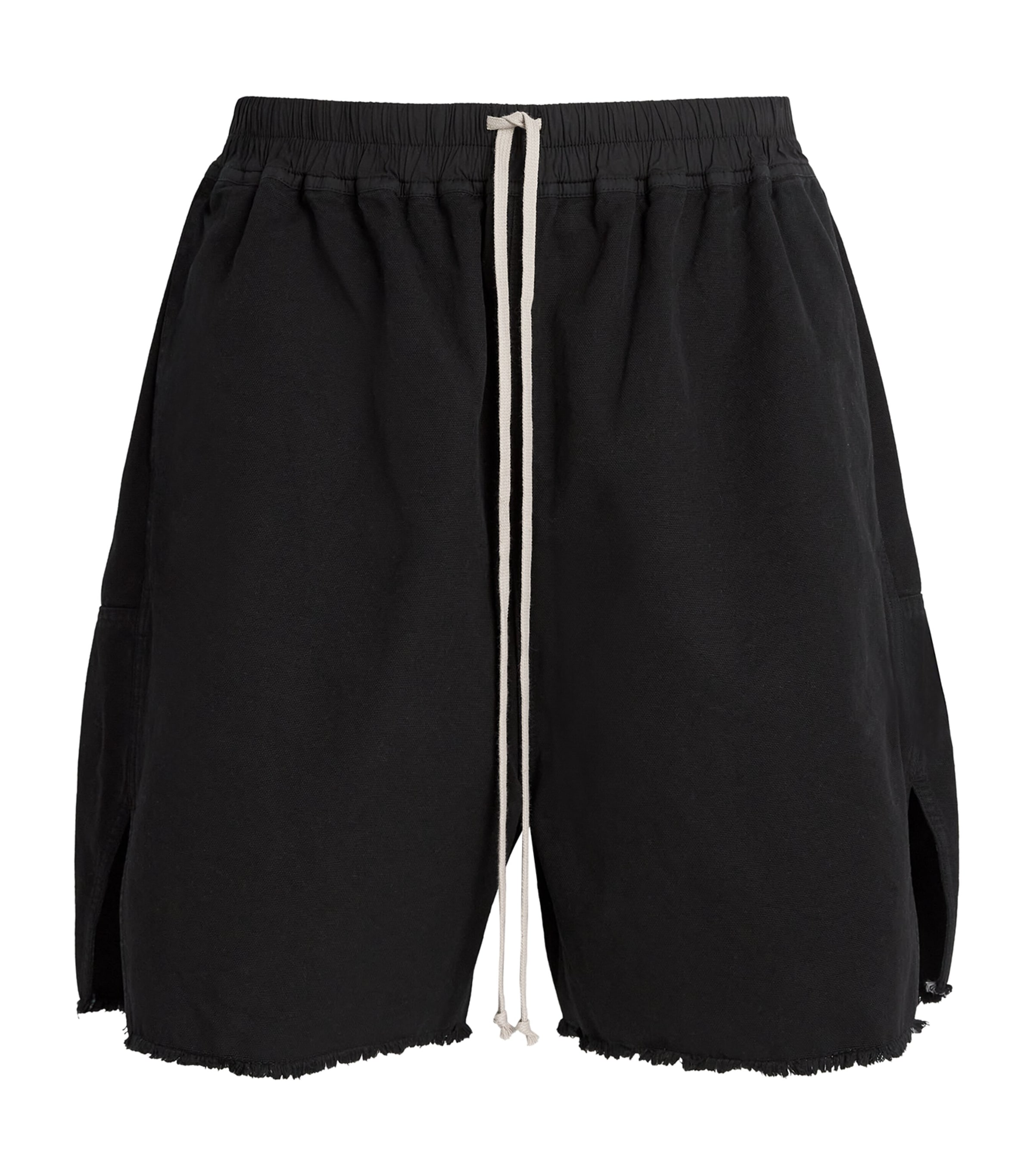 Rick Owens Mens Back-Zip Sweatshorts Image 1