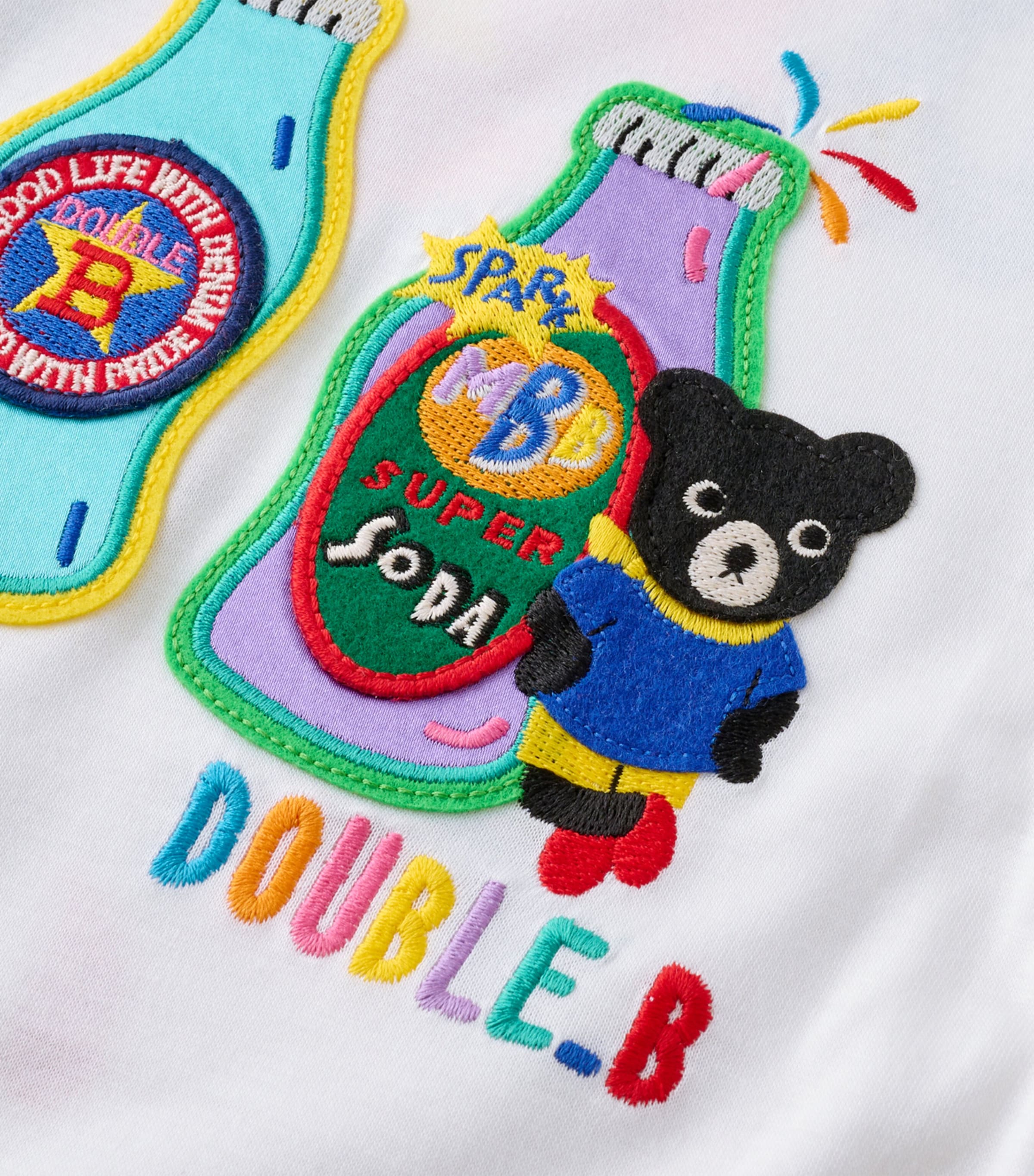 Miki House Cotton Embroidered T-Shirt (2-7 Years) Image 3