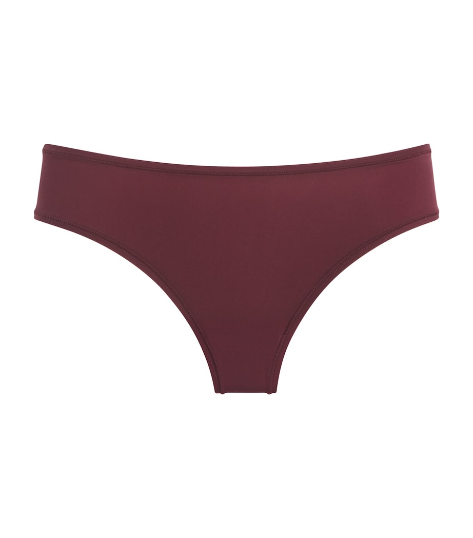 Skims Womens Fits Everybody Cheeky Briefs Currant Image 1
