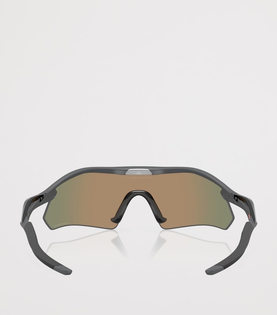Oakley Radar Plate Rectangle Sunglasses Grey Image 4