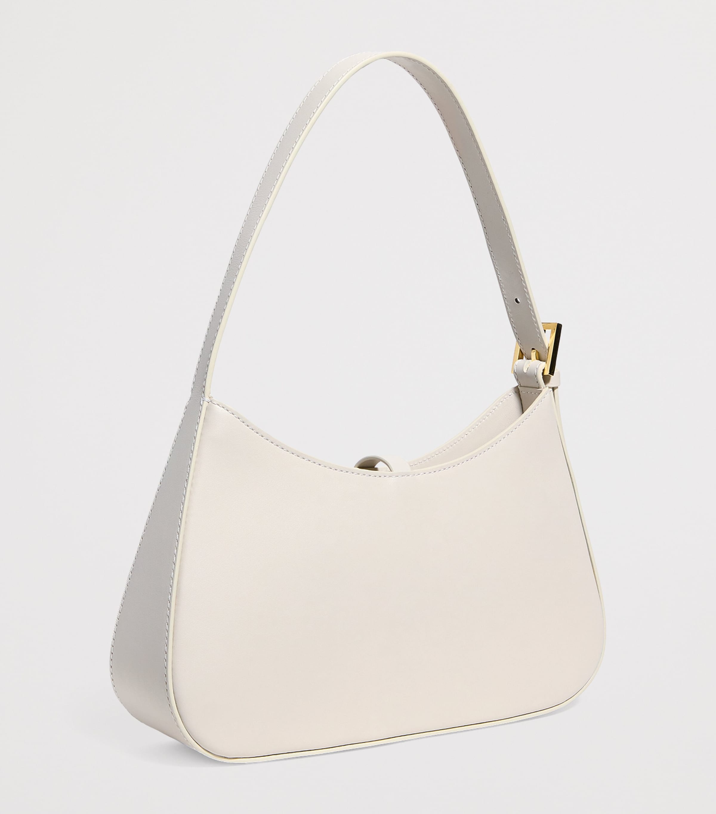 Leather Tokyo Shoulder Bag OFF WHITE F03 Image 3