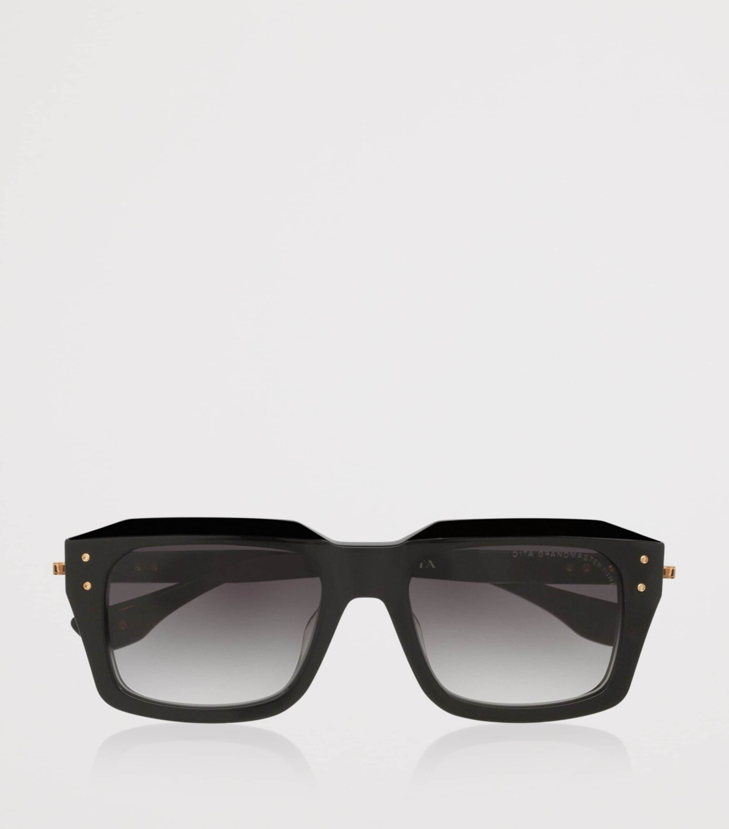 DITA Grandmaster-Nine Square Sunglasses Black Image 5