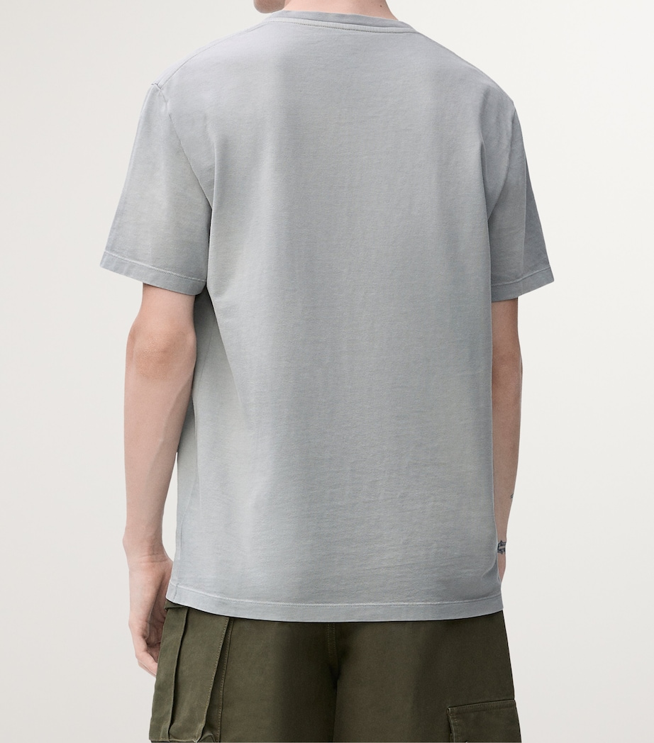 Embroidered Logo T-Shirt LIGHT GREY Image 4