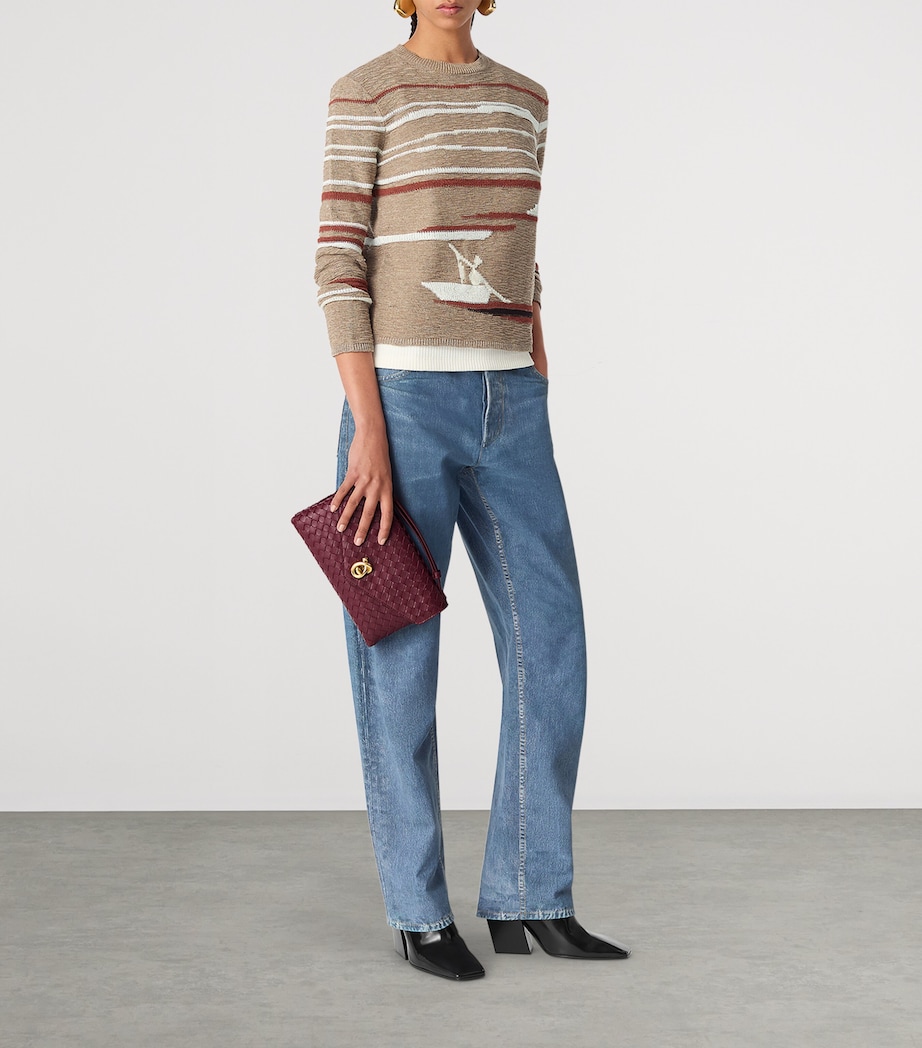 Lambskin Knot Lock Top-Handle Bag 2250 Image 2