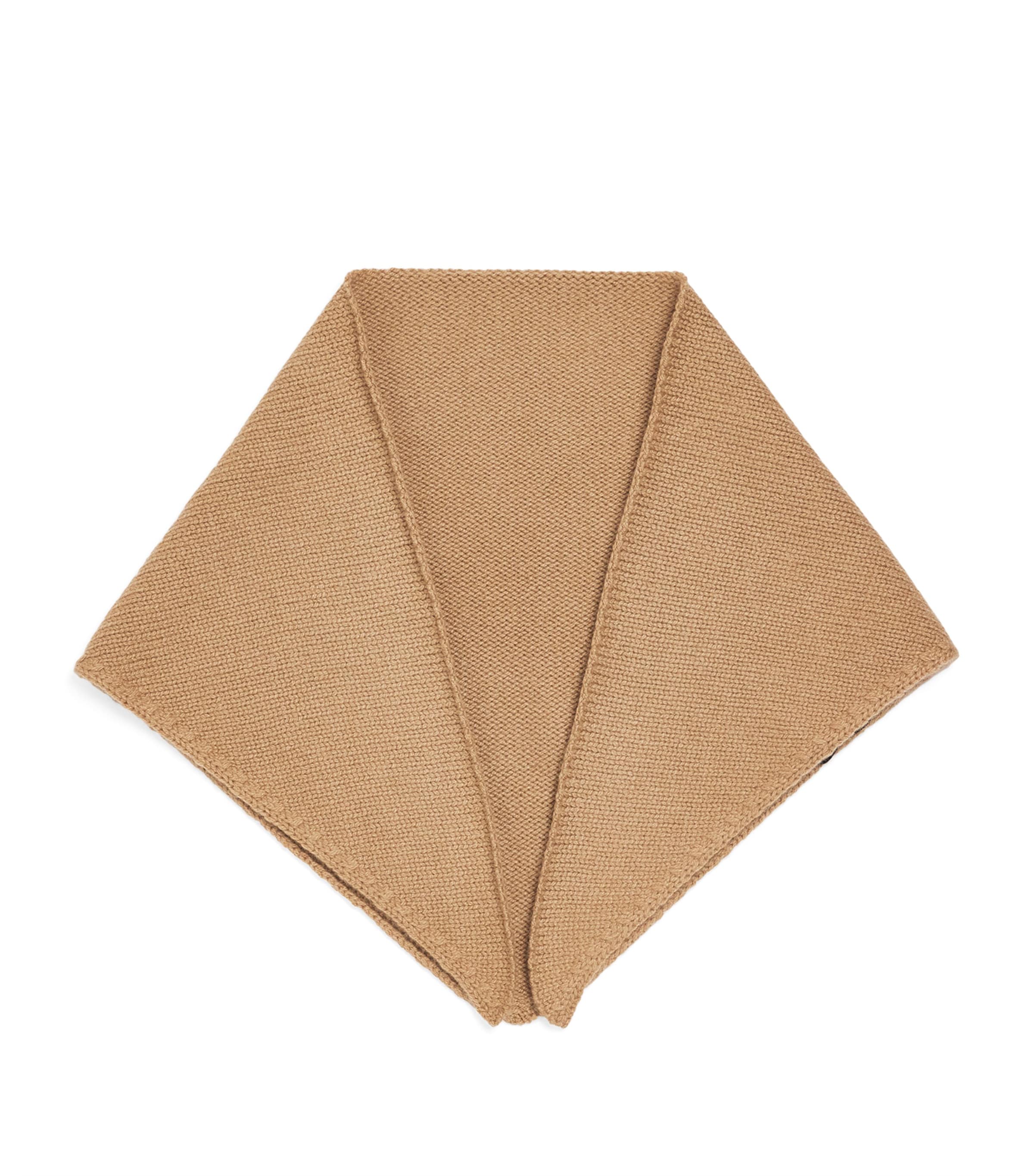 Yves Salomon Cashmere Knitted Bandana | Women Clothing | Knitwear | Cashmere | Women Accessories | Scarves | Designers | Yves Salomon