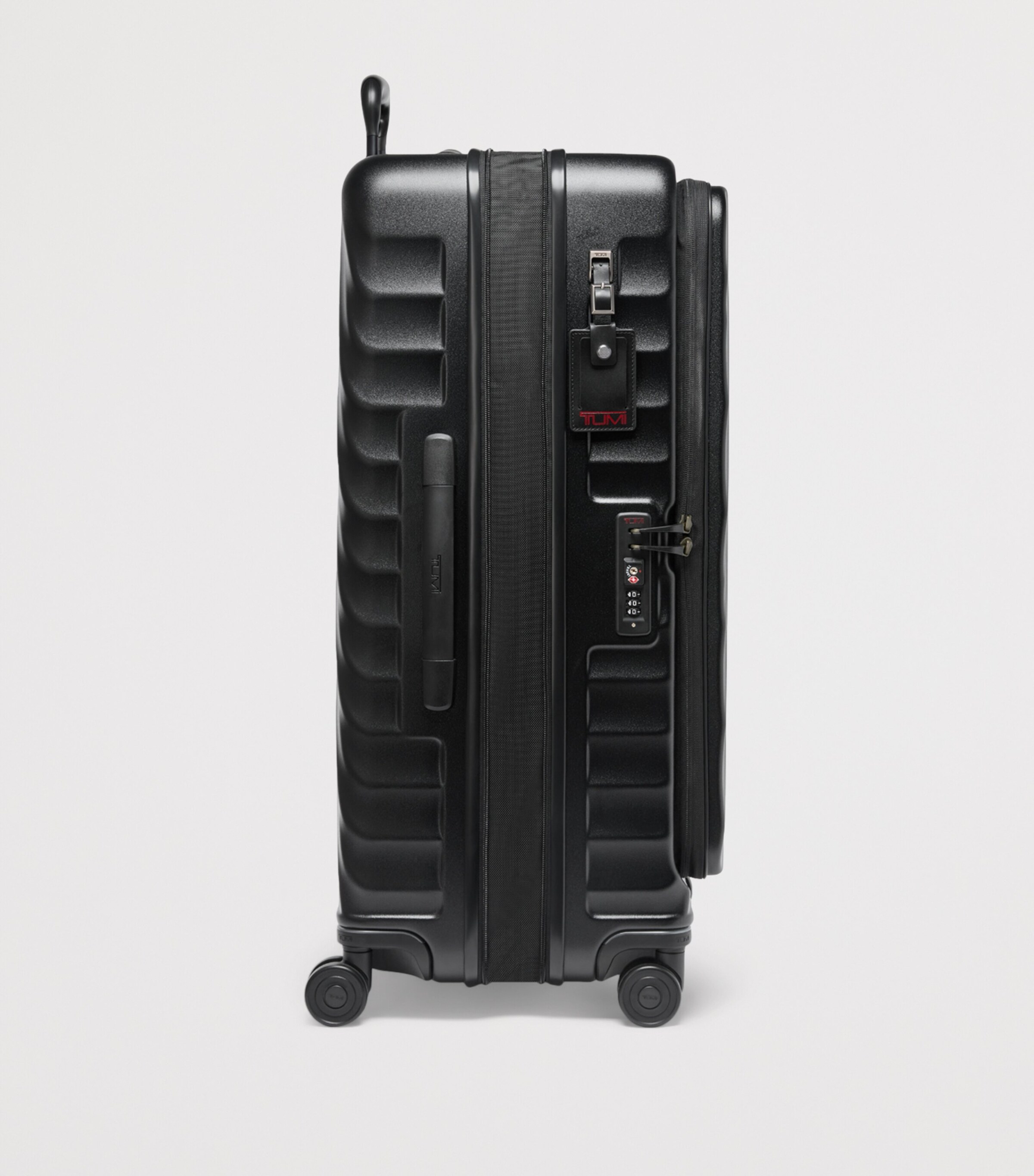 Tumi 19 Degree Front Access Expandable Suitcase (76cm) Black Textured Image 8