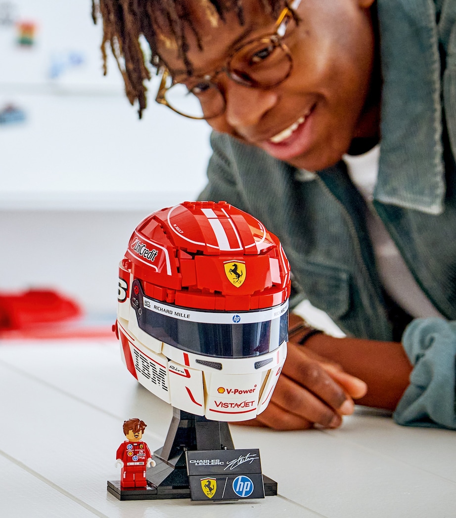 Lego Editions Scuderia Ferrari HP Charles Leclerc Helmet 43014 Image 4