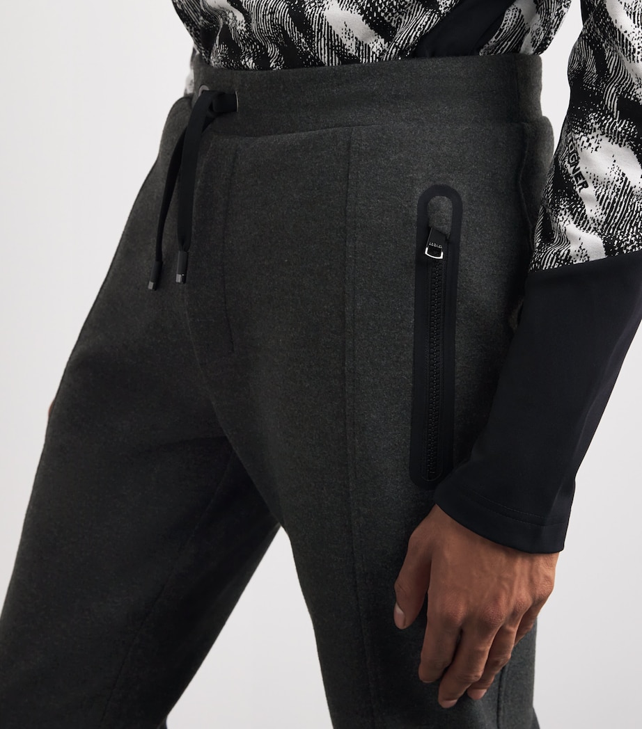 Flannel Bono Sweatpants 021-ANTHRA MELANGE Image 6