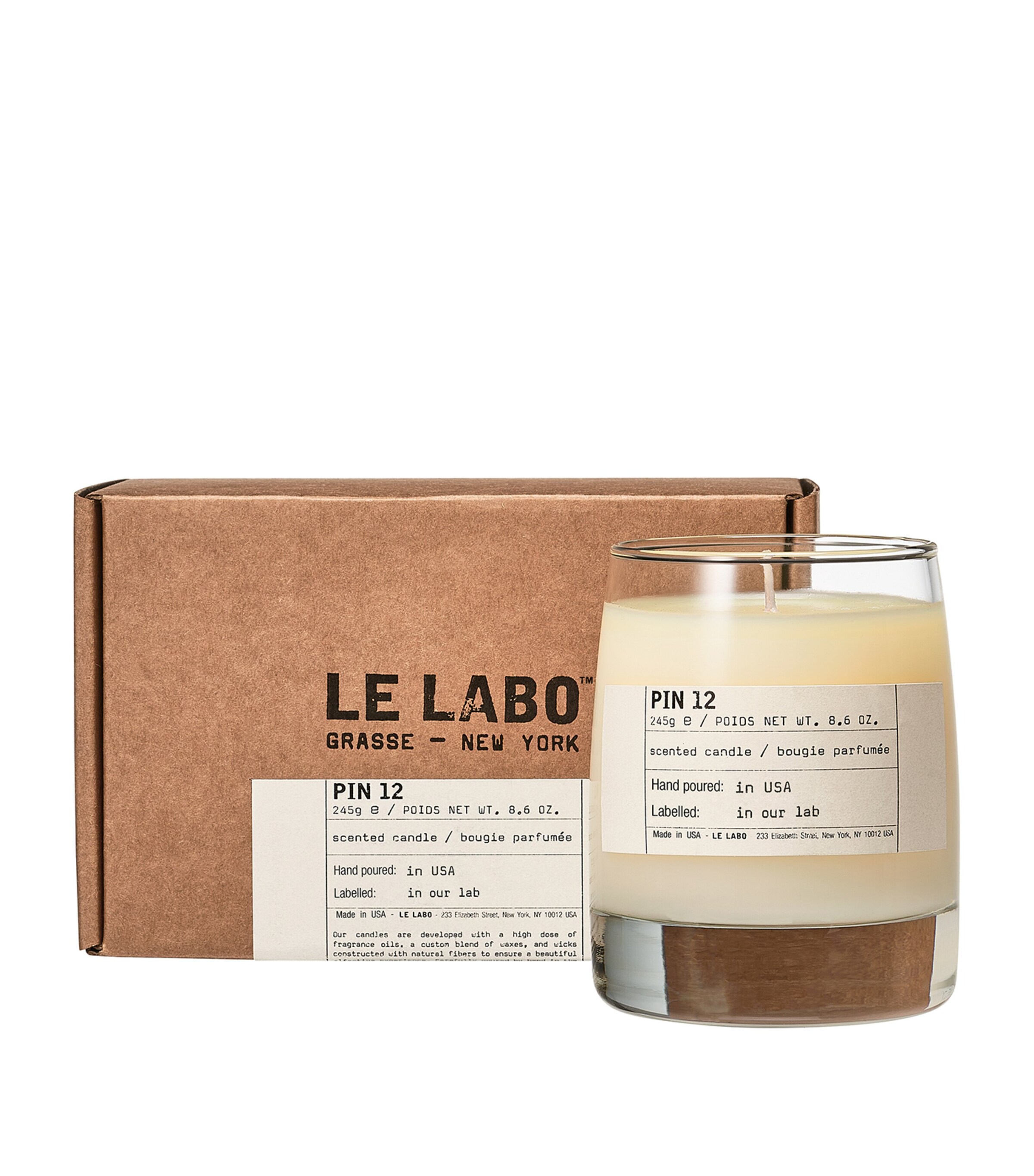 Le Labo Pin 12 Classic Candle (245g) Image 2