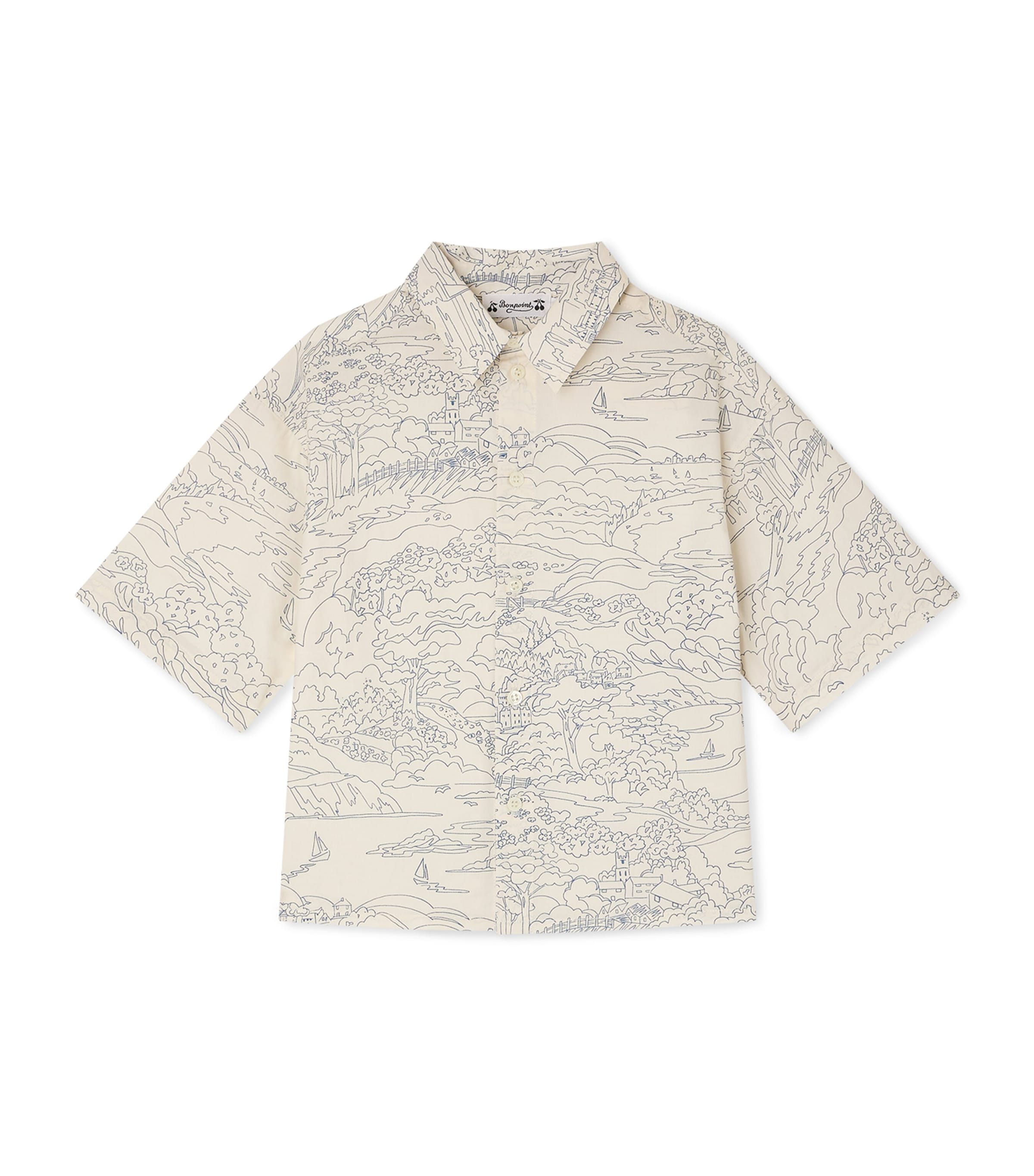 Cotton Printed Shirt (10-14 Years) IMP ENCRE Image 1