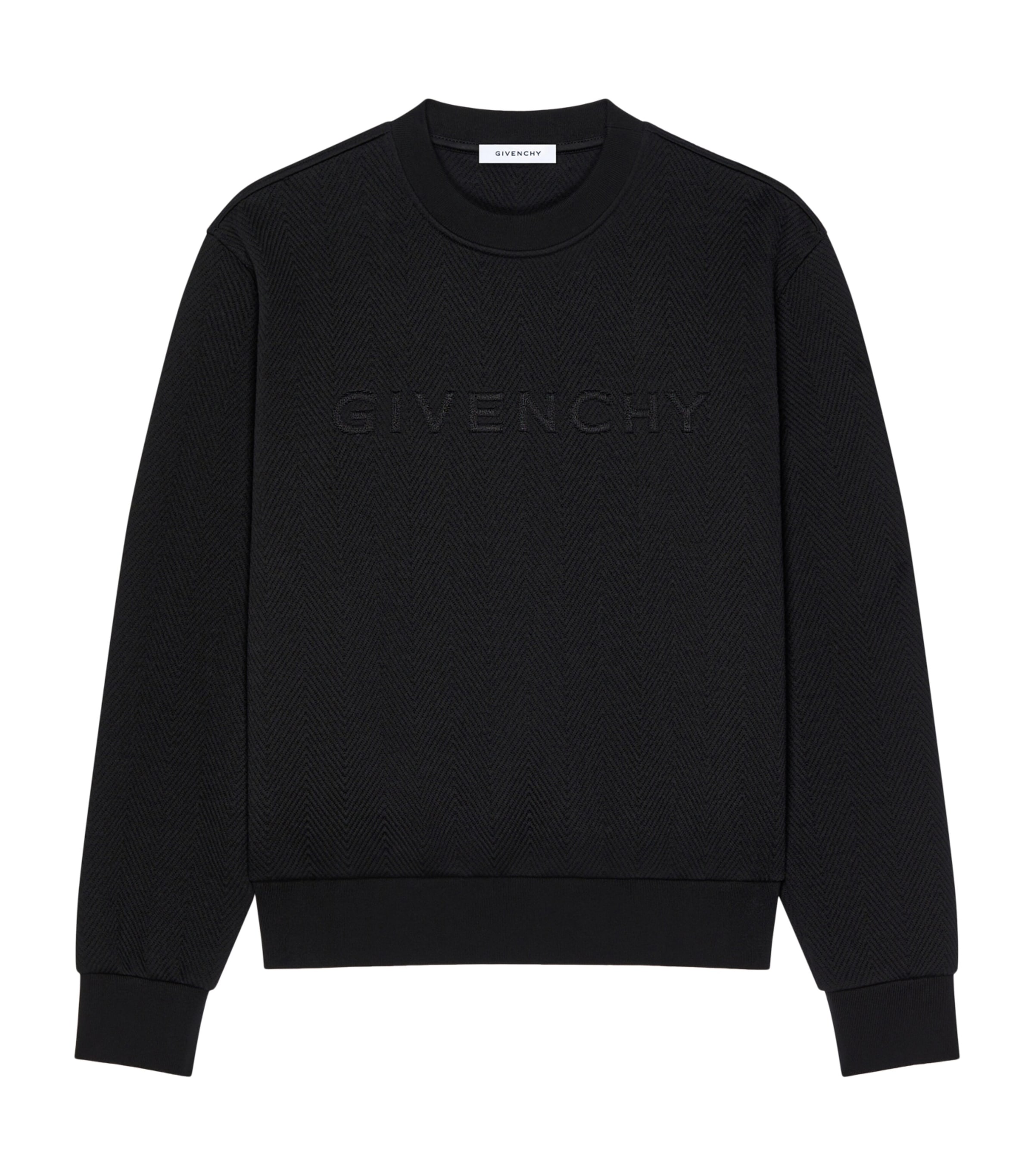 Givenchy Mens Herringbone Sweatshirt Image 1