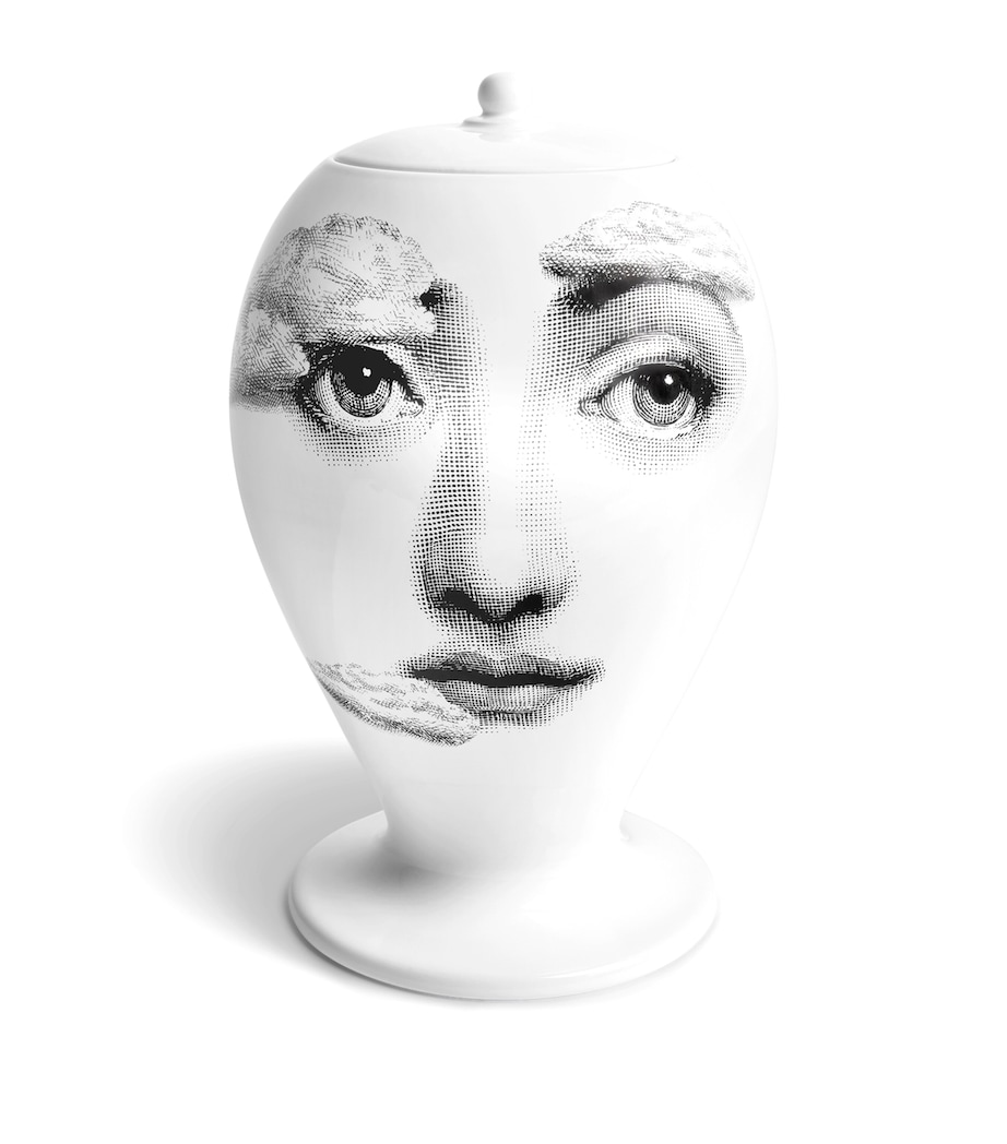 Fornasetti Porcelain Tema e Variazioni Vase (30cm) Image 1